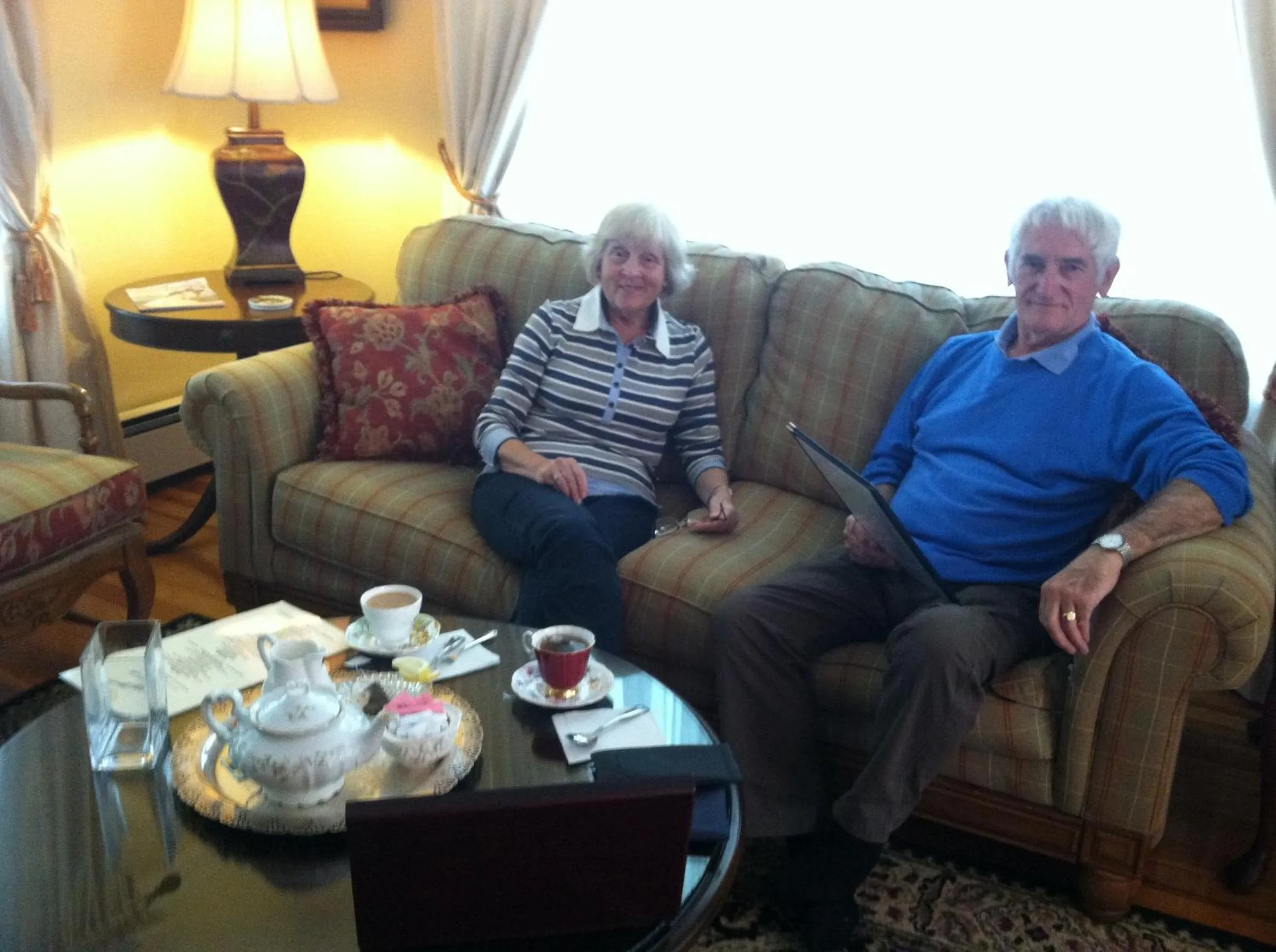 Communal lounge/ TV room in Victoria Inn