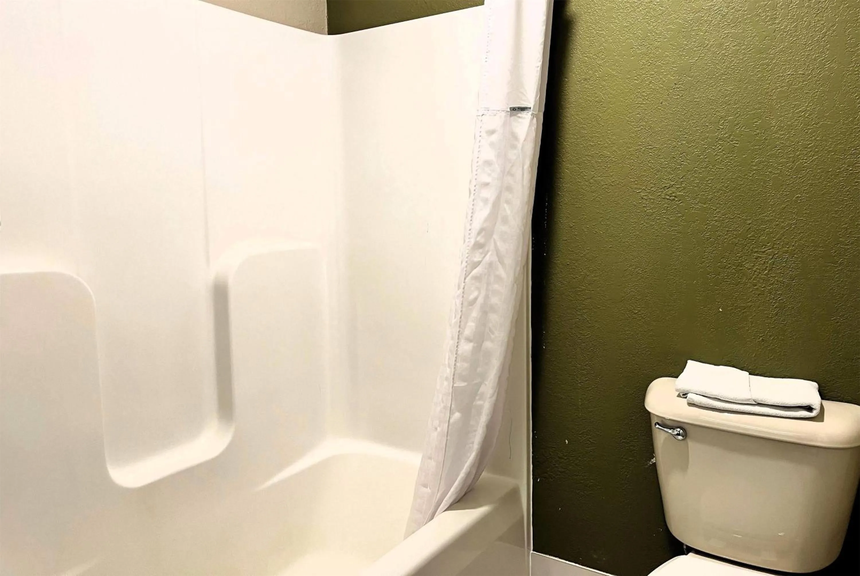 Bathroom in Super 8 by Wyndham Madison IN