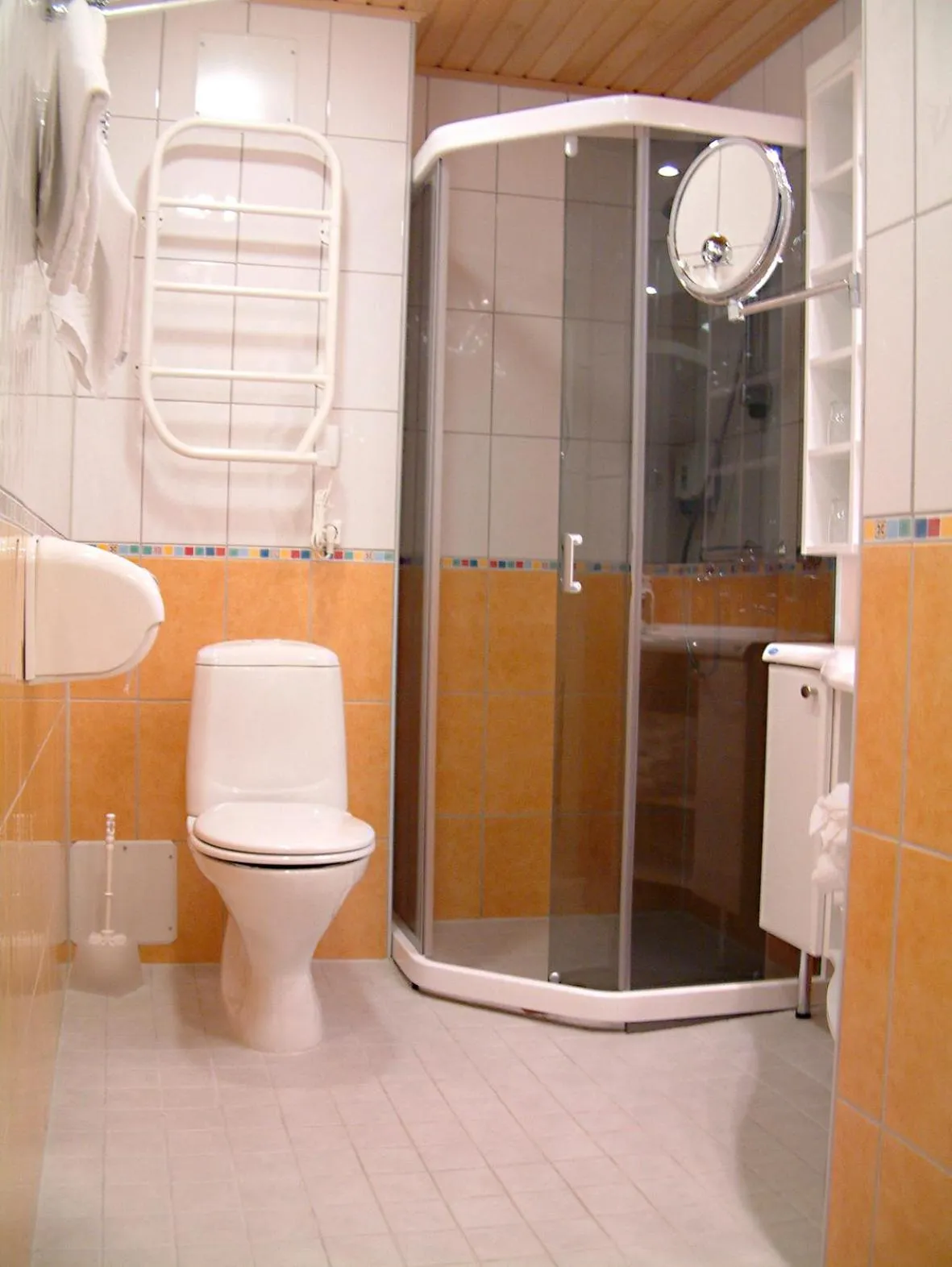 Shower in Spa Hotel Rauhalahti