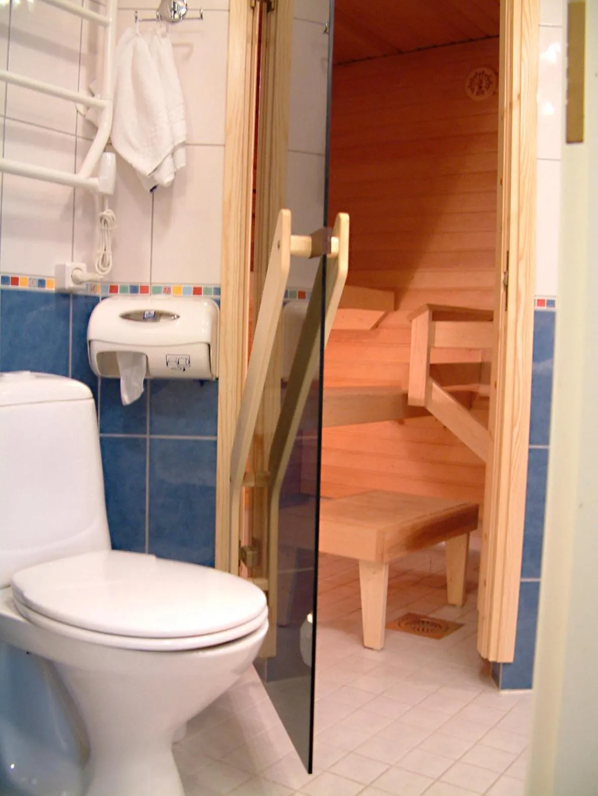 Sauna in Spa Hotel Rauhalahti