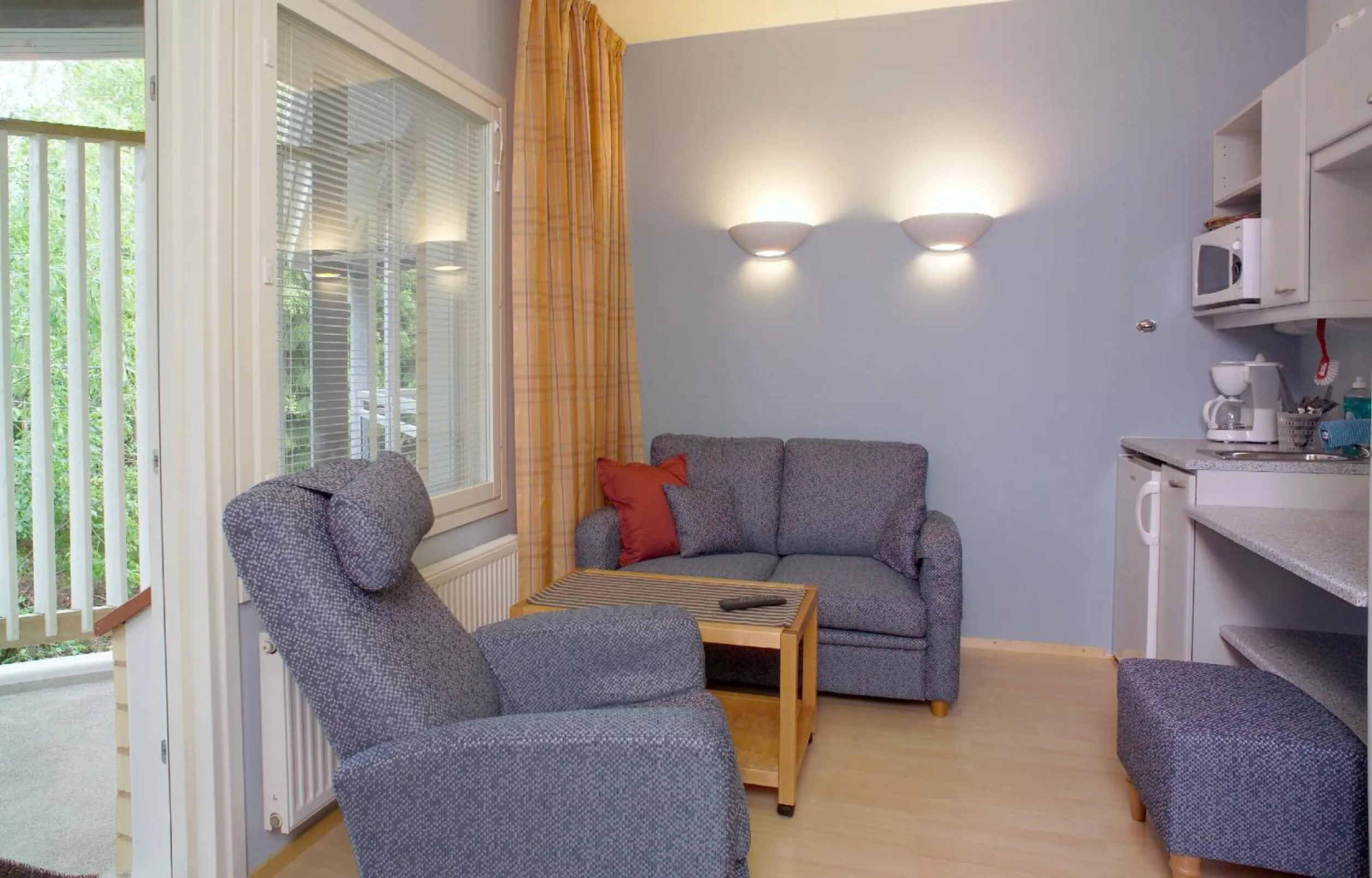 Bed in Spa Hotel Rauhalahti