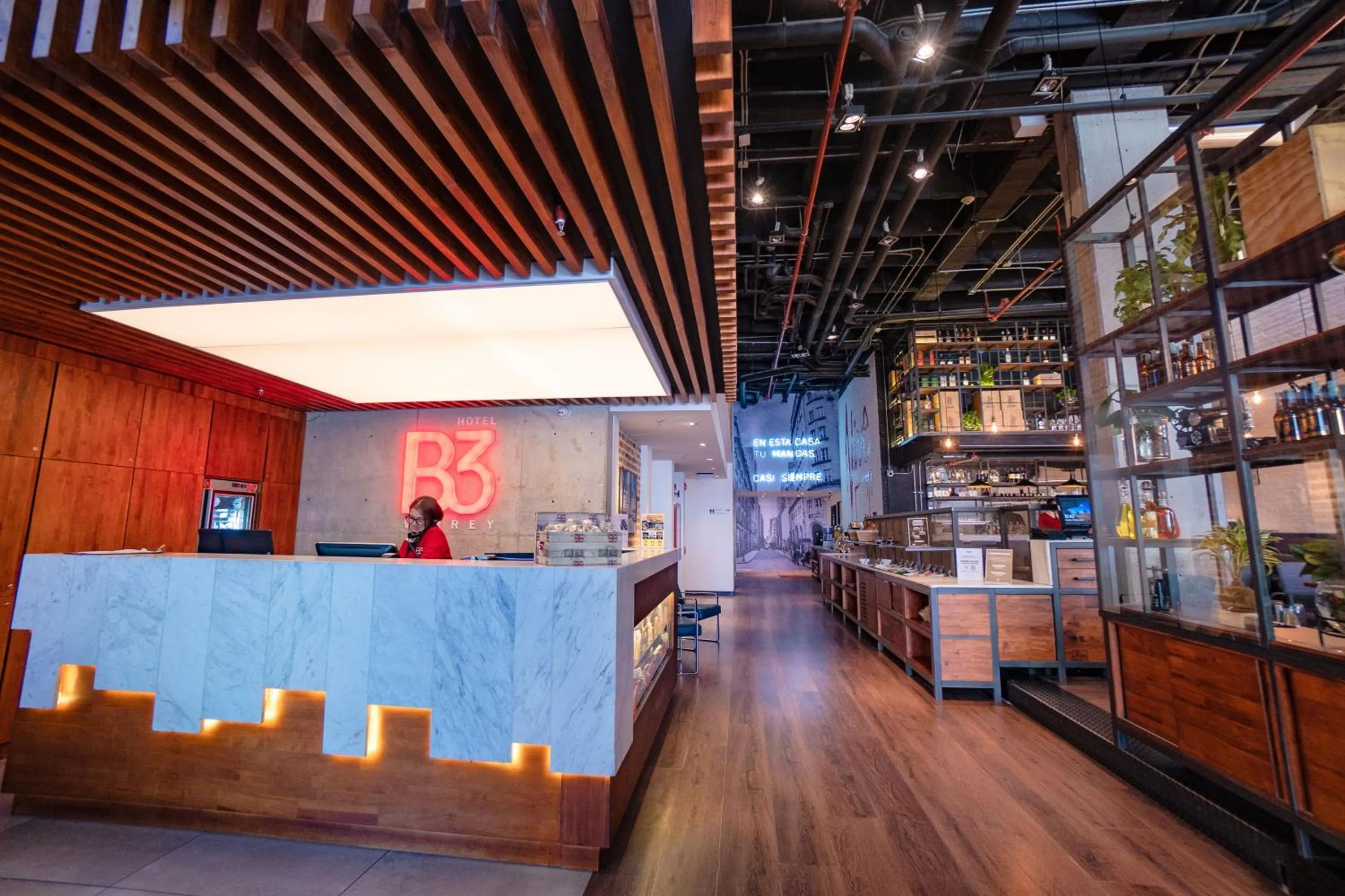 Lobby or reception in Hotel B3 Virrey