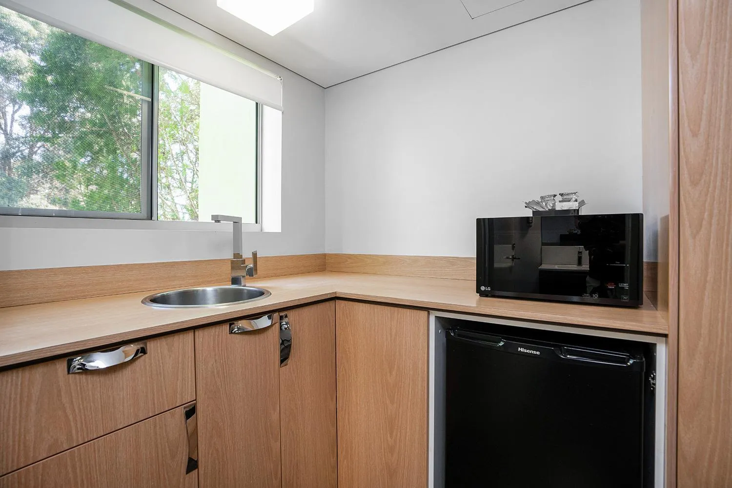 Kitchen or kitchenette in City Golf Club Motel