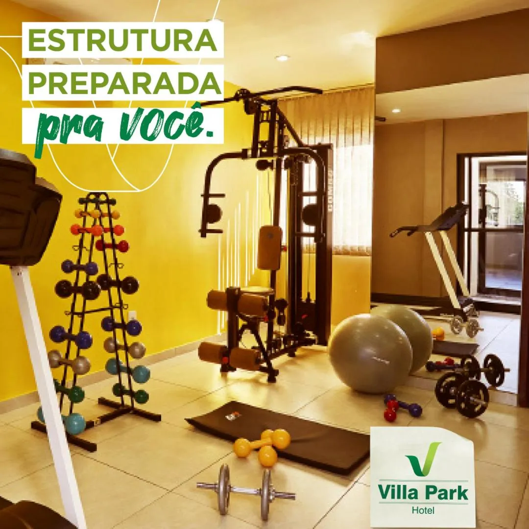Fitness centre/facilities in Villa Park Hotel