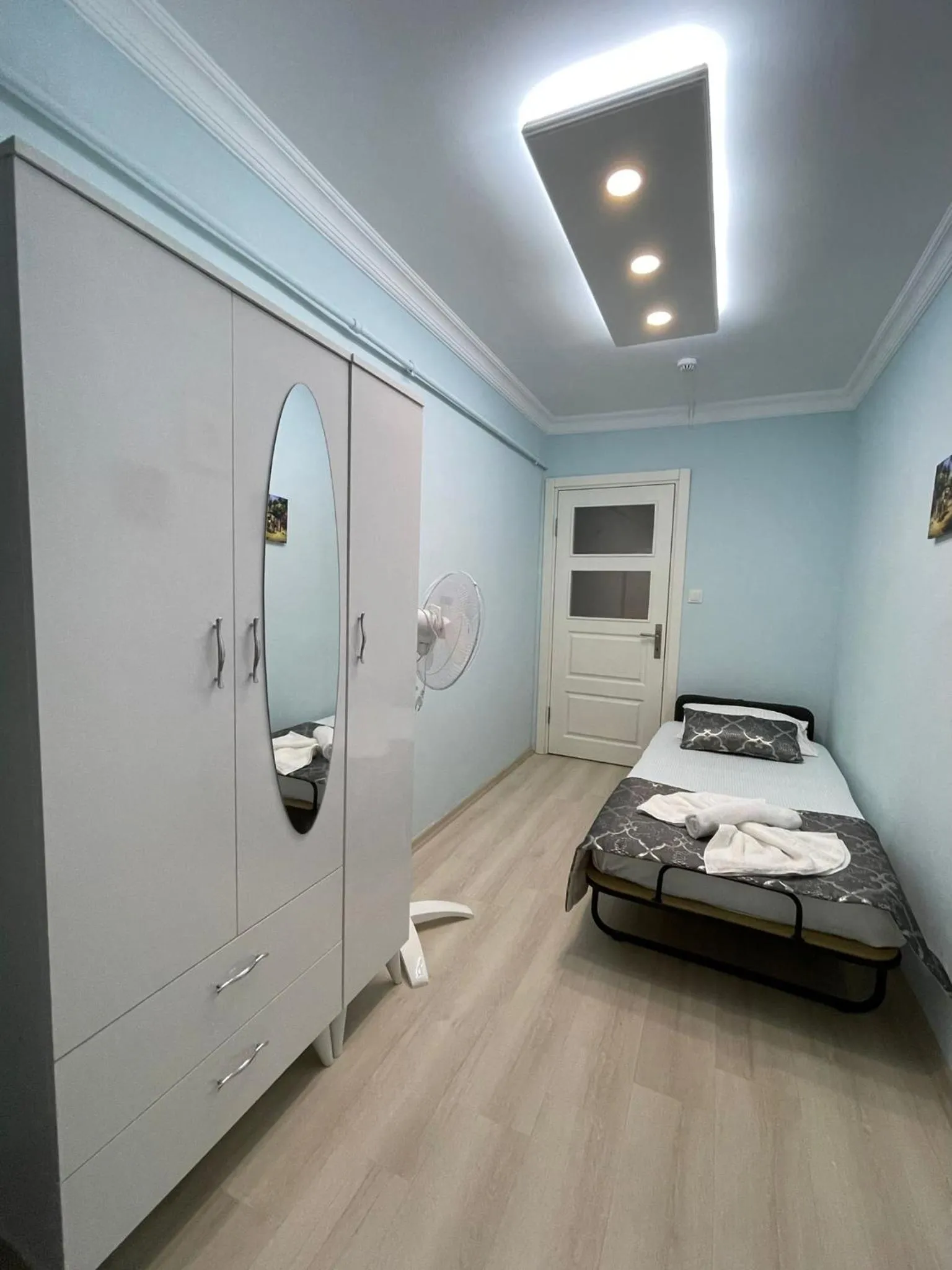 Bedroom in HagiaSophia Donat Suites