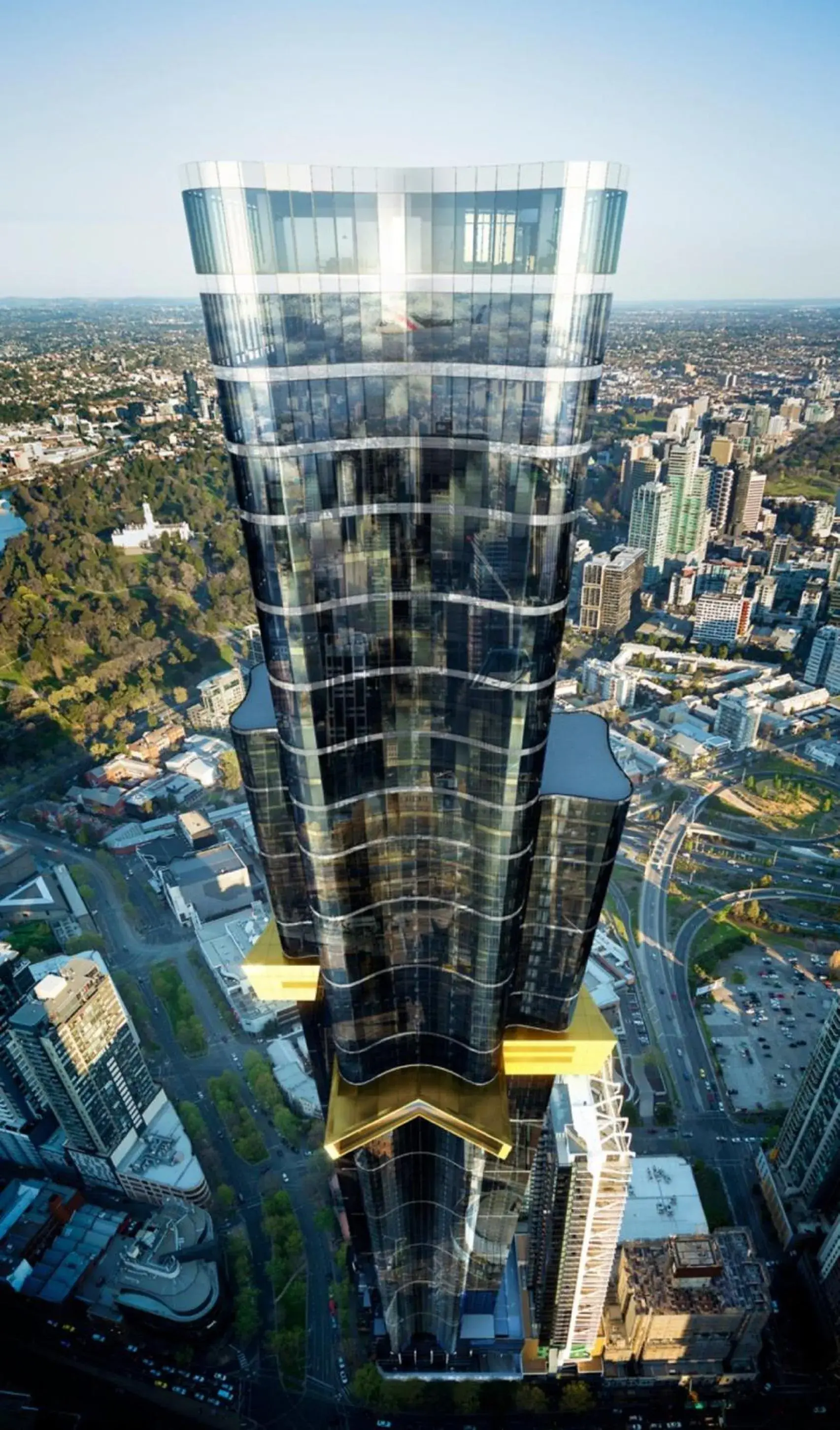 Bird's eye view in CLLIX Australia 108 Apartments Bird's eye view in CLLIX Australia 108 Apartments