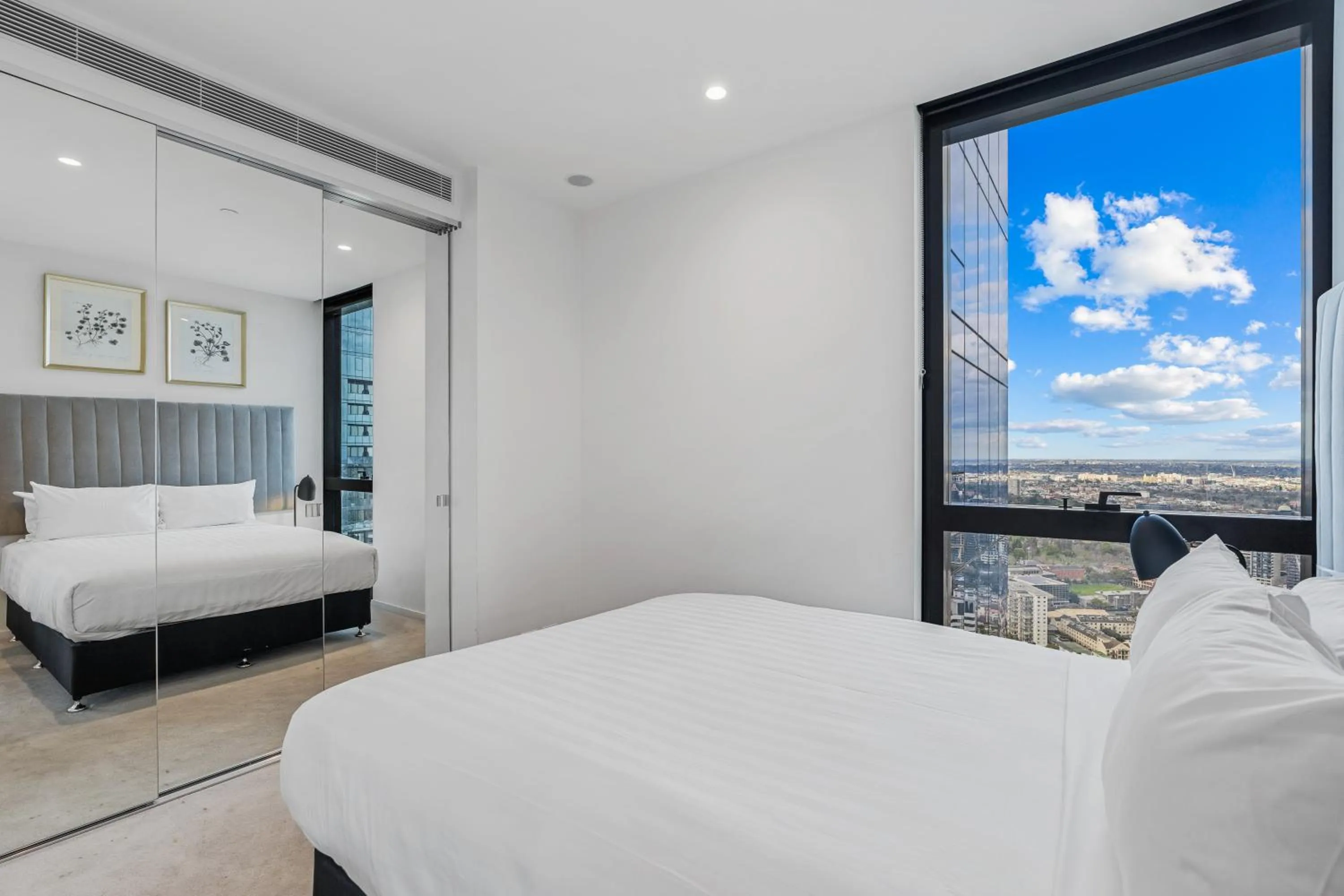 Bed in CLLIX Australia 108 Apartments