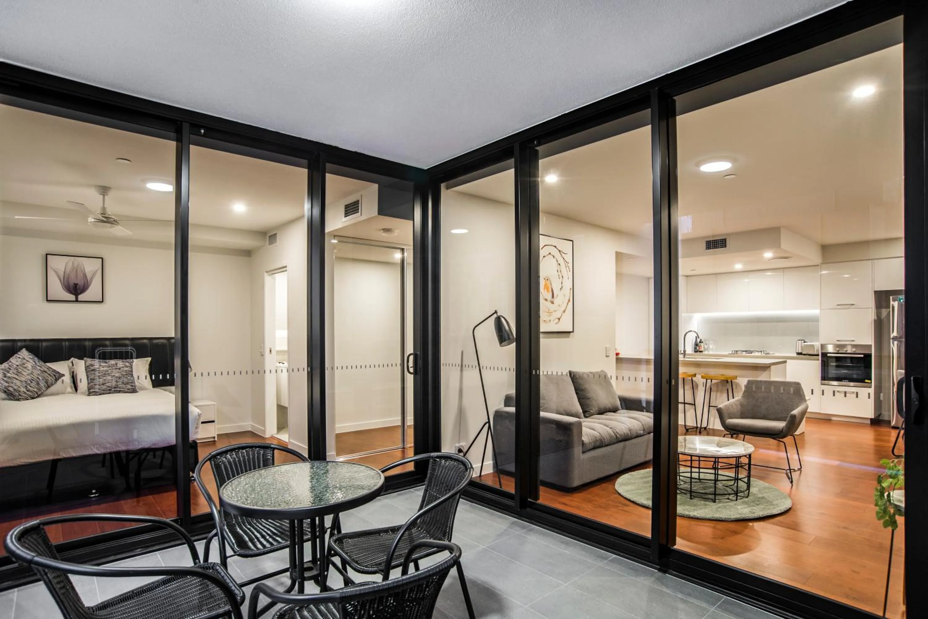 Balcony/Terrace in Atlas Apartments by CLLIX