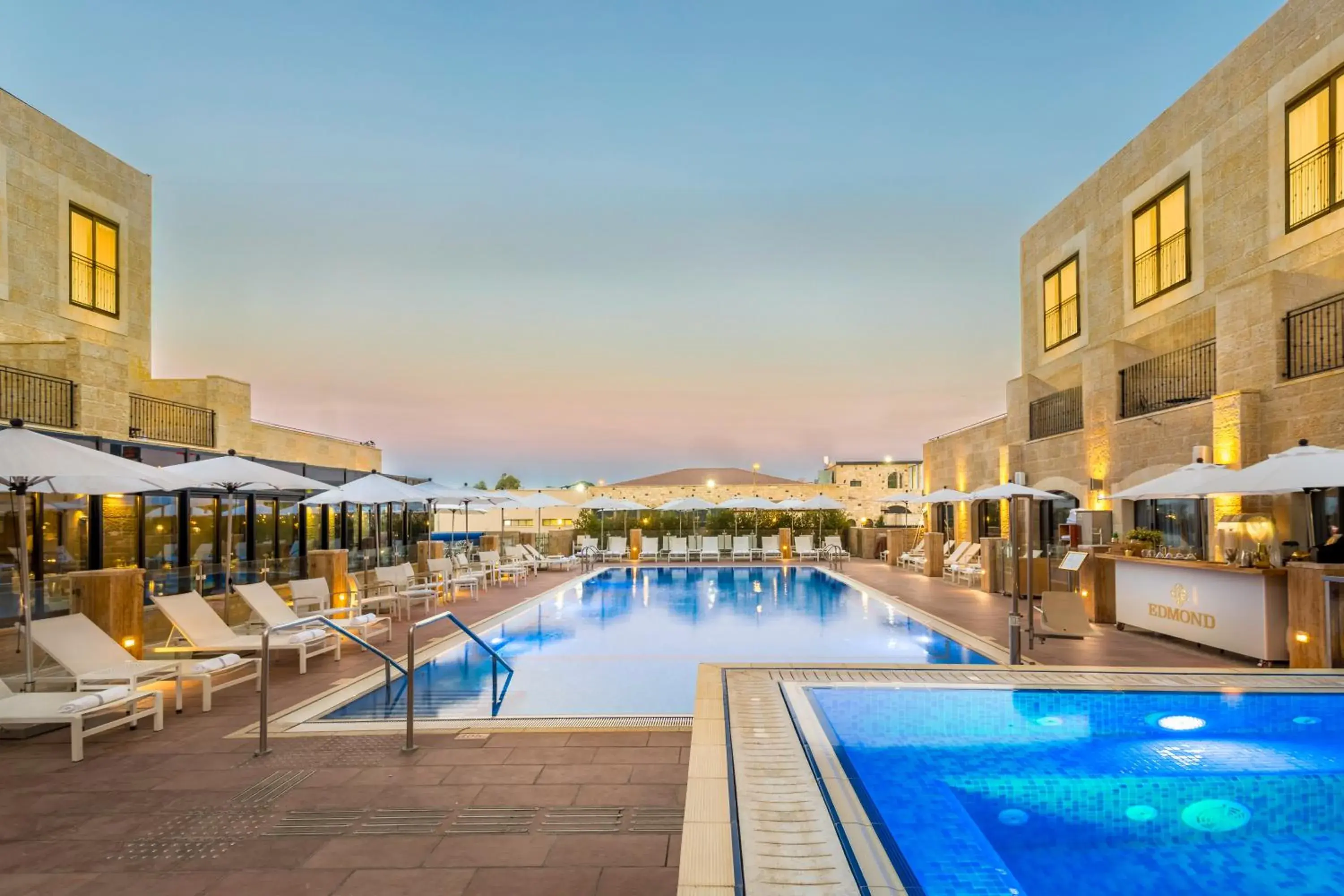 Swimming pool in Edmond Luxury Hotel & Spa Swimming pool in Edmond Luxury Hotel & Spa