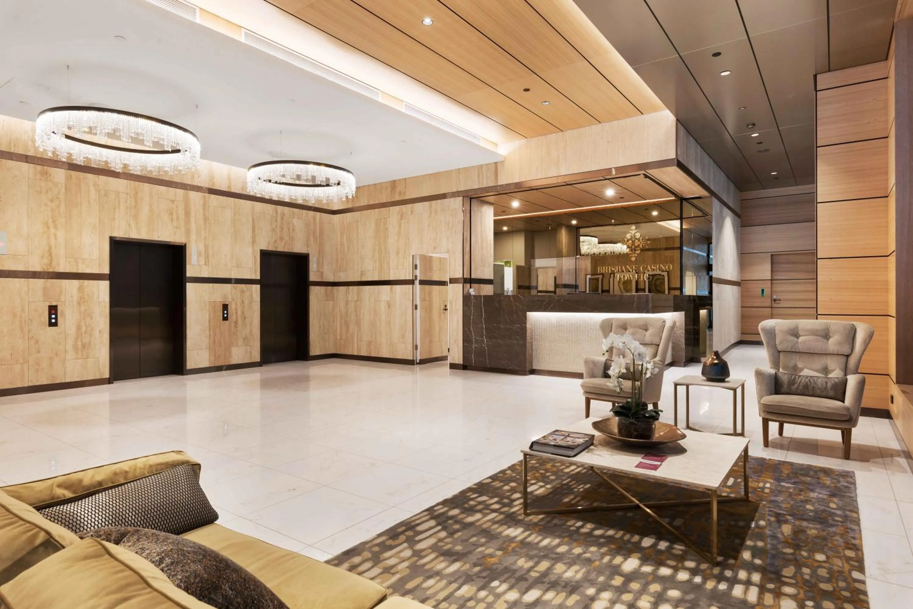 Lobby or reception in Hope Street Apartments by CLLIX