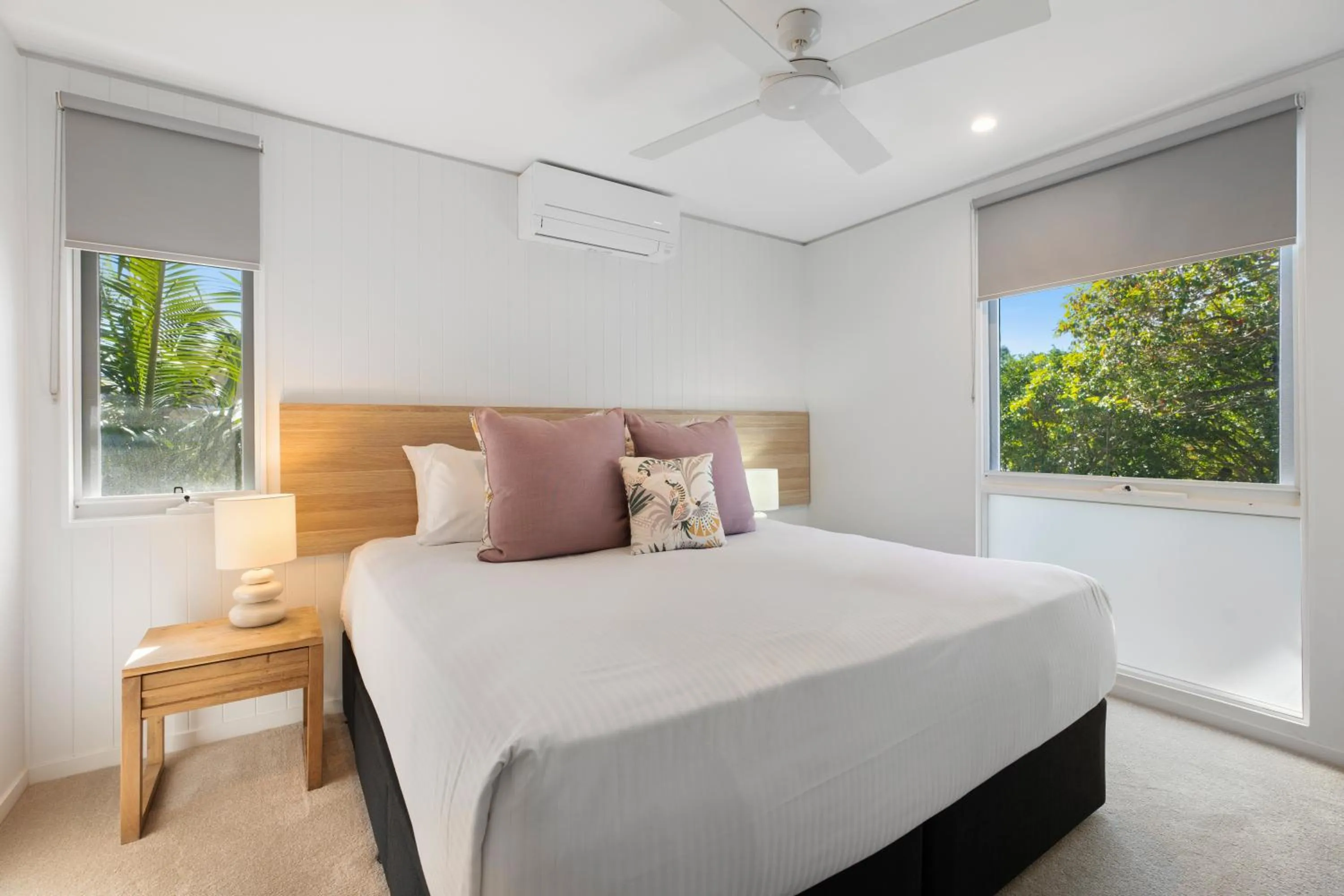 Bed in The Hastings Beach Houses