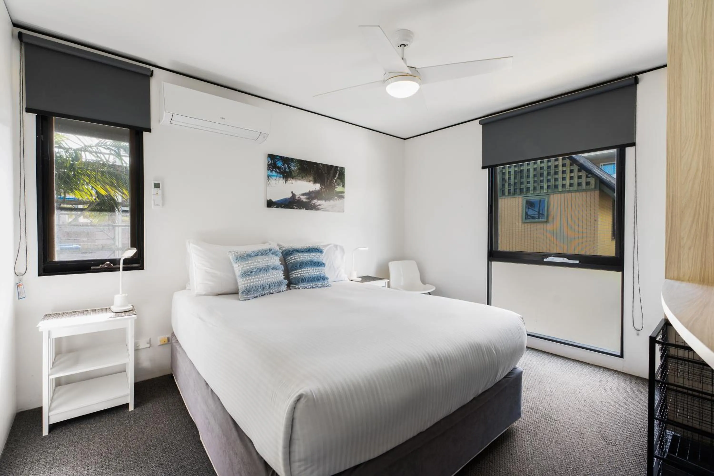 Bed in The Hastings Beach Houses