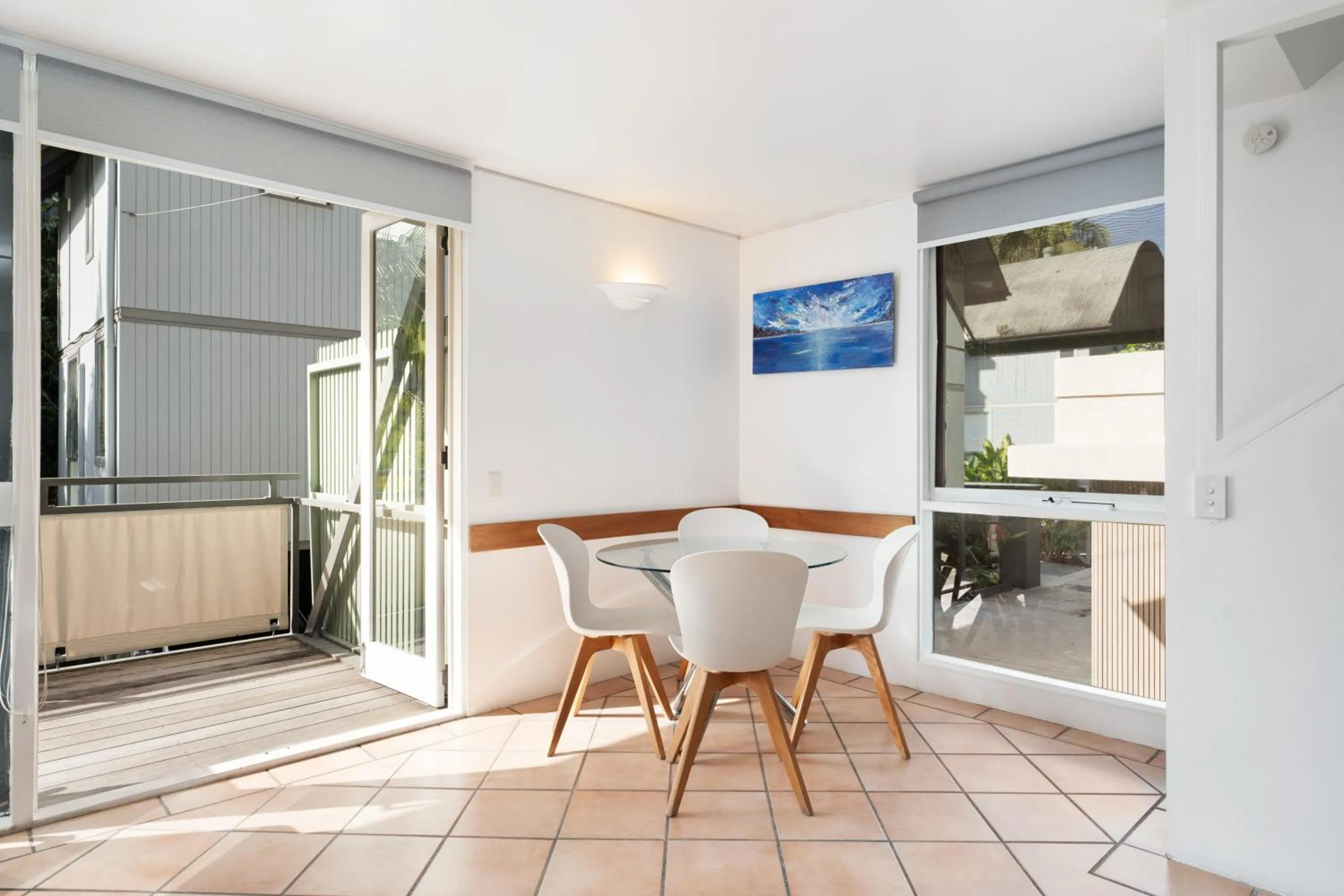 Dining area in The Hastings Beach Houses
