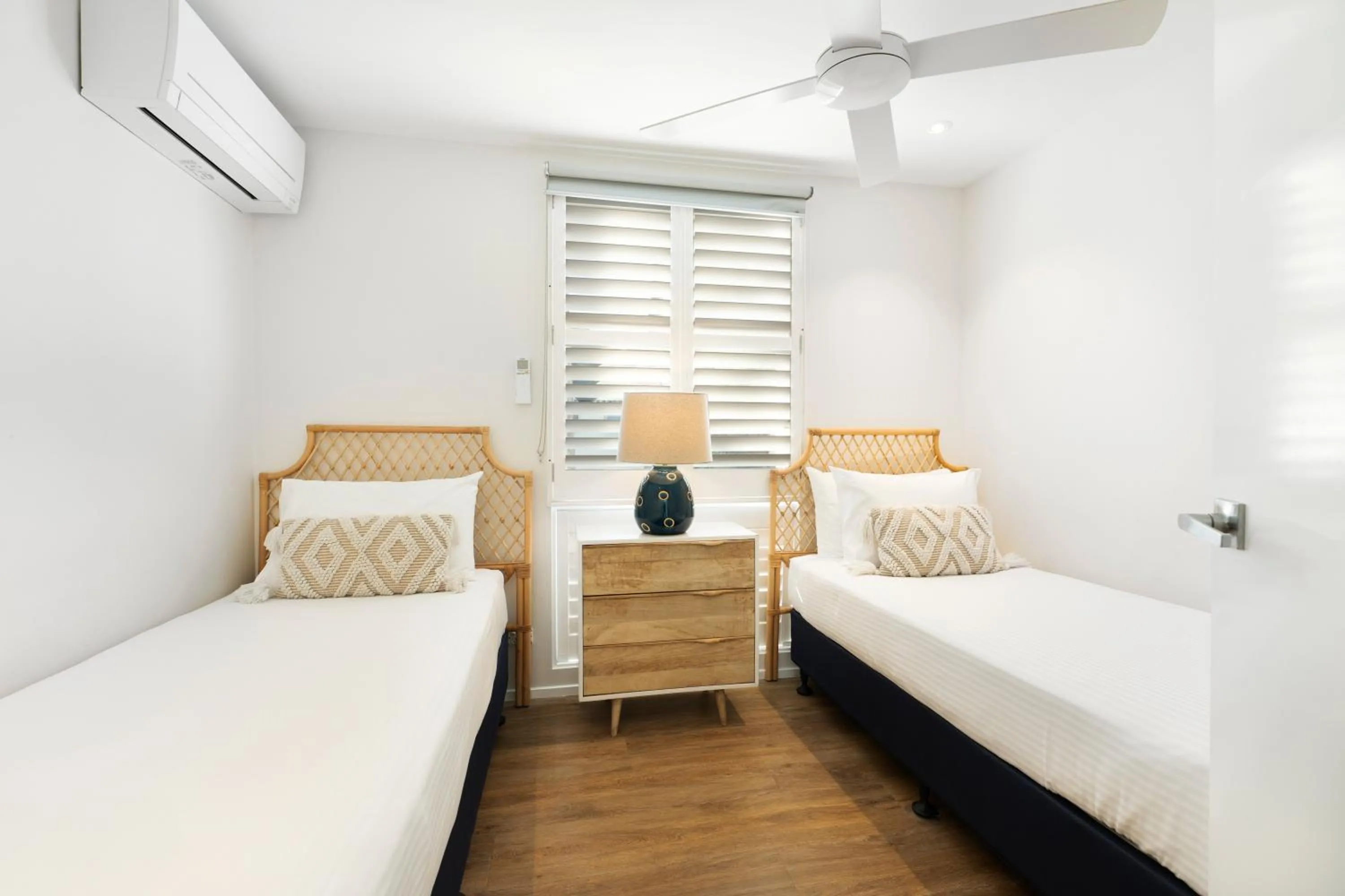 Bedroom, Bed in The Hastings Beach Houses