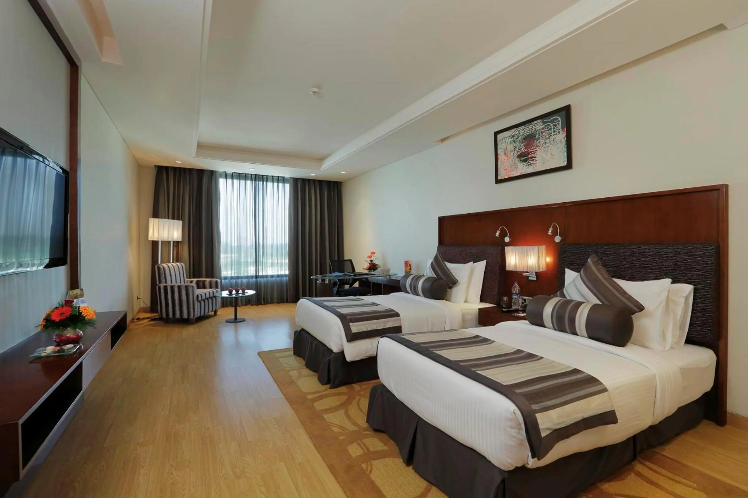 Photo of the whole room, Bed in Yashail Hotel Haridwar