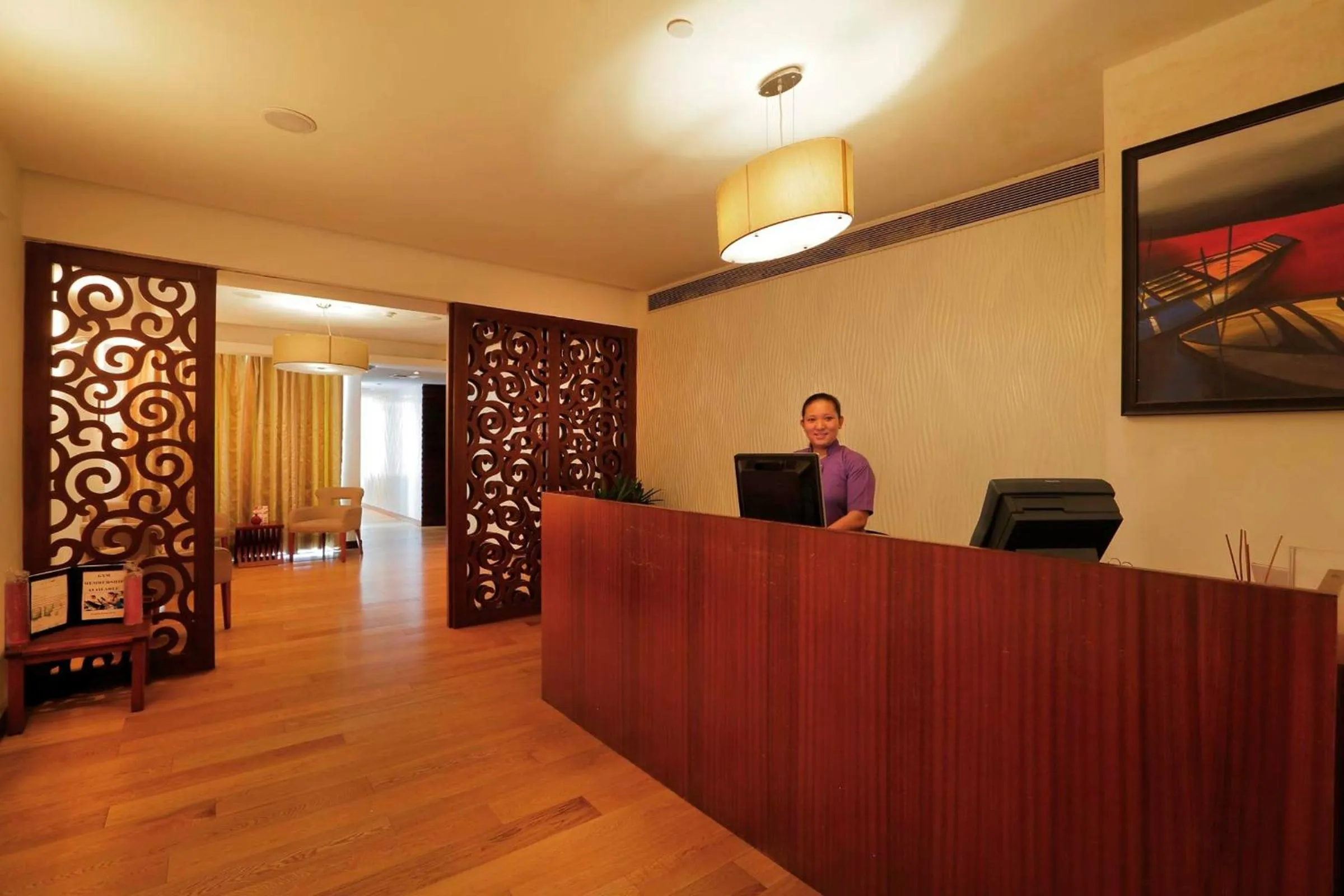 Lobby or reception in Yashail Hotel Haridwar