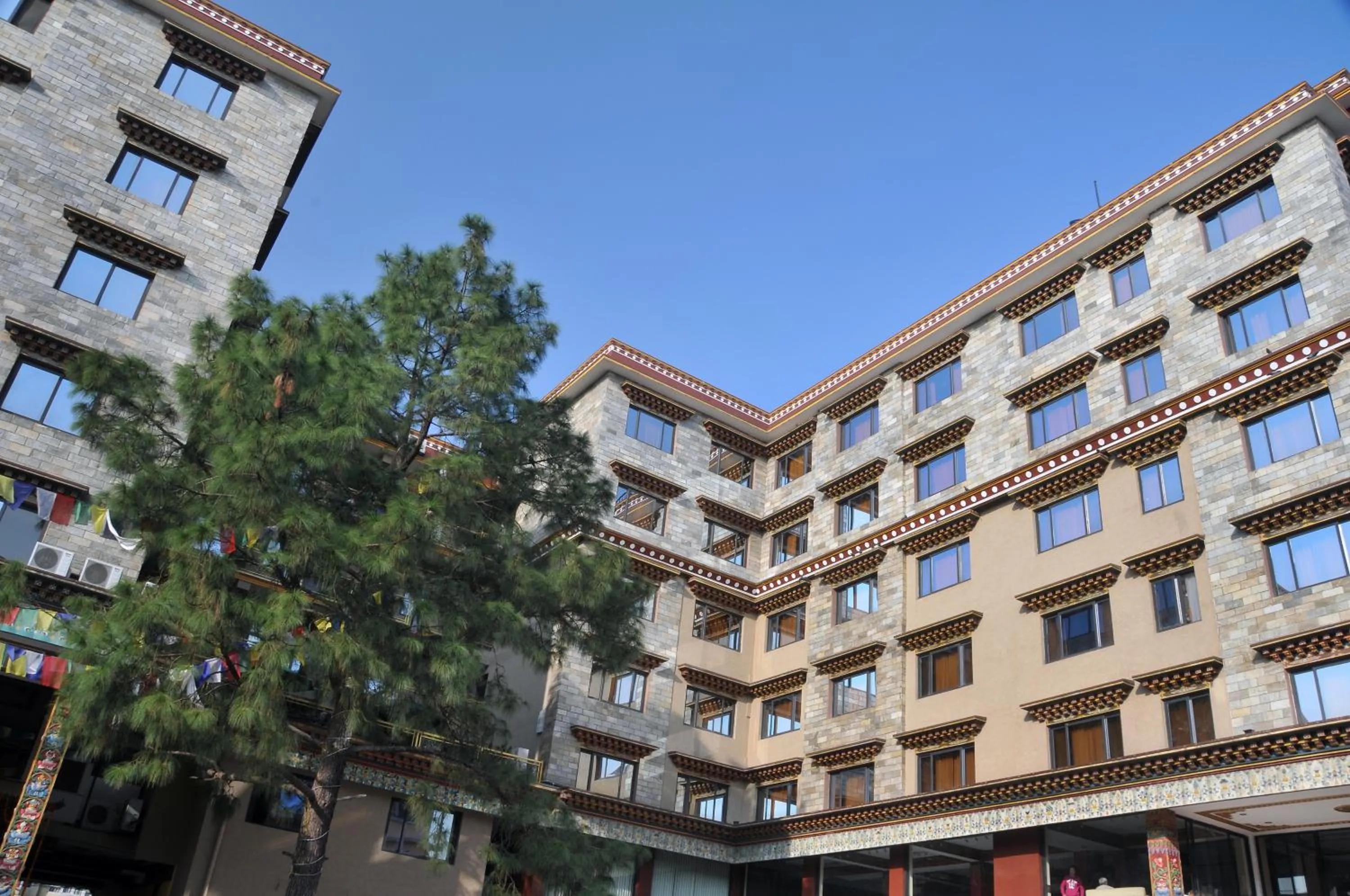 Property building in Hotel Tibet International