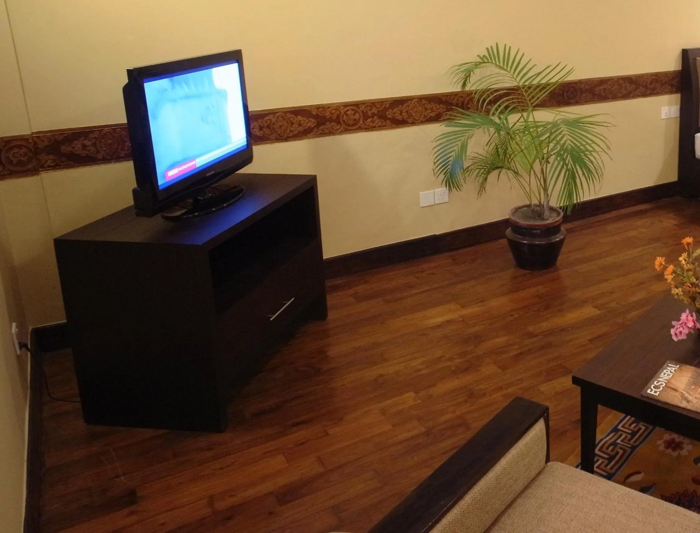 Decorative detail in Hotel Tibet International