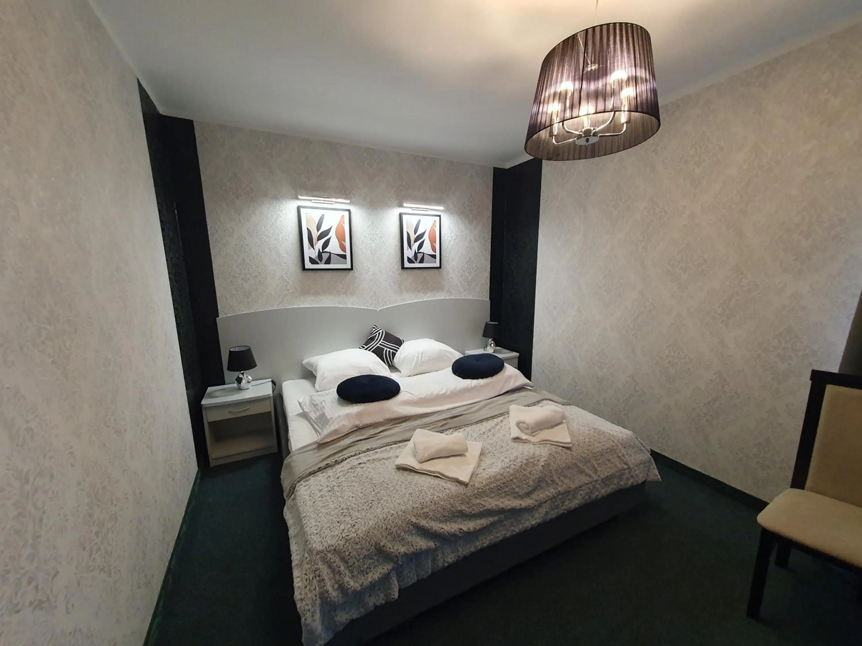 Bed in Hotel Zbyszko