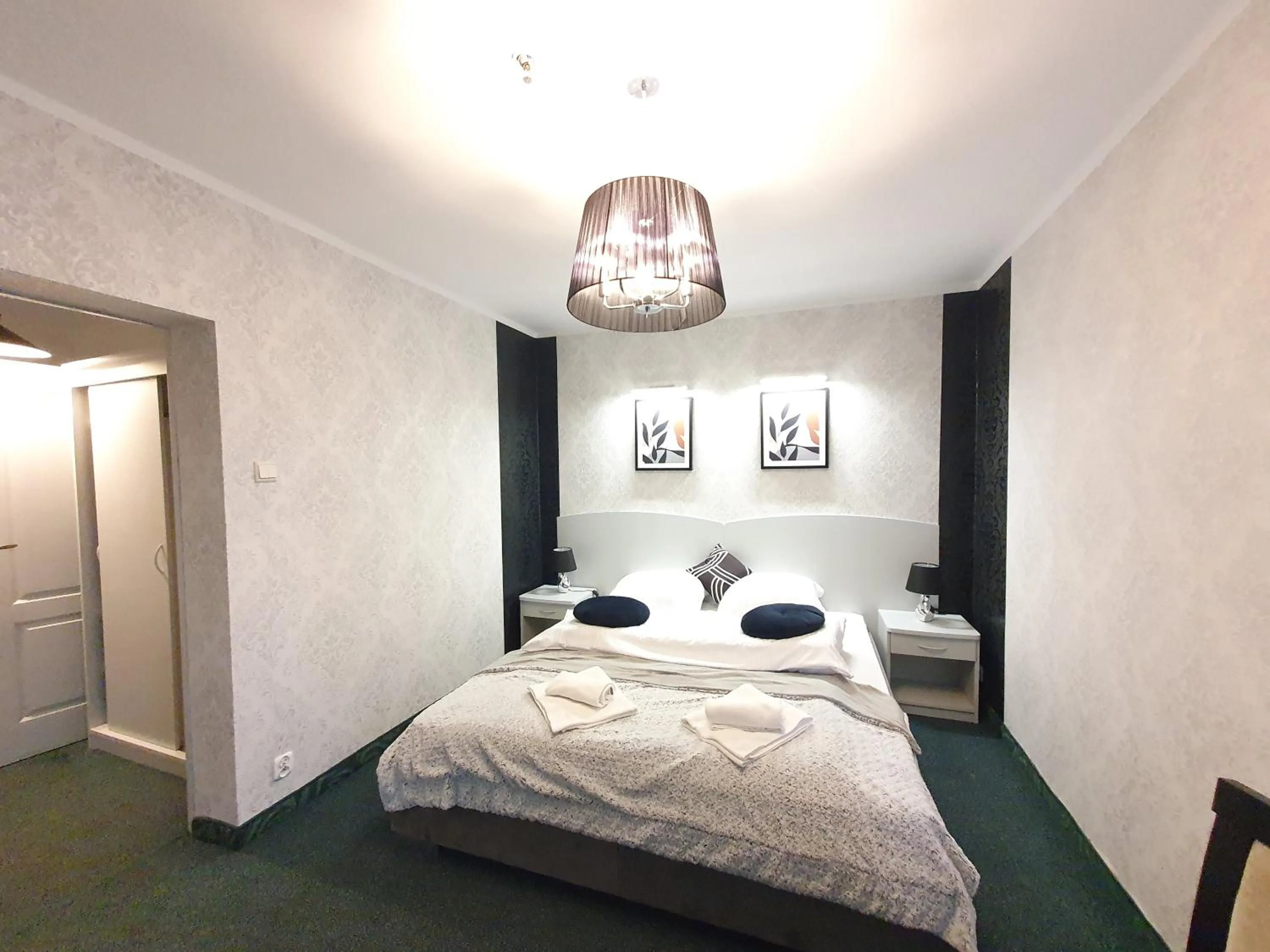 Bed in Hotel Zbyszko