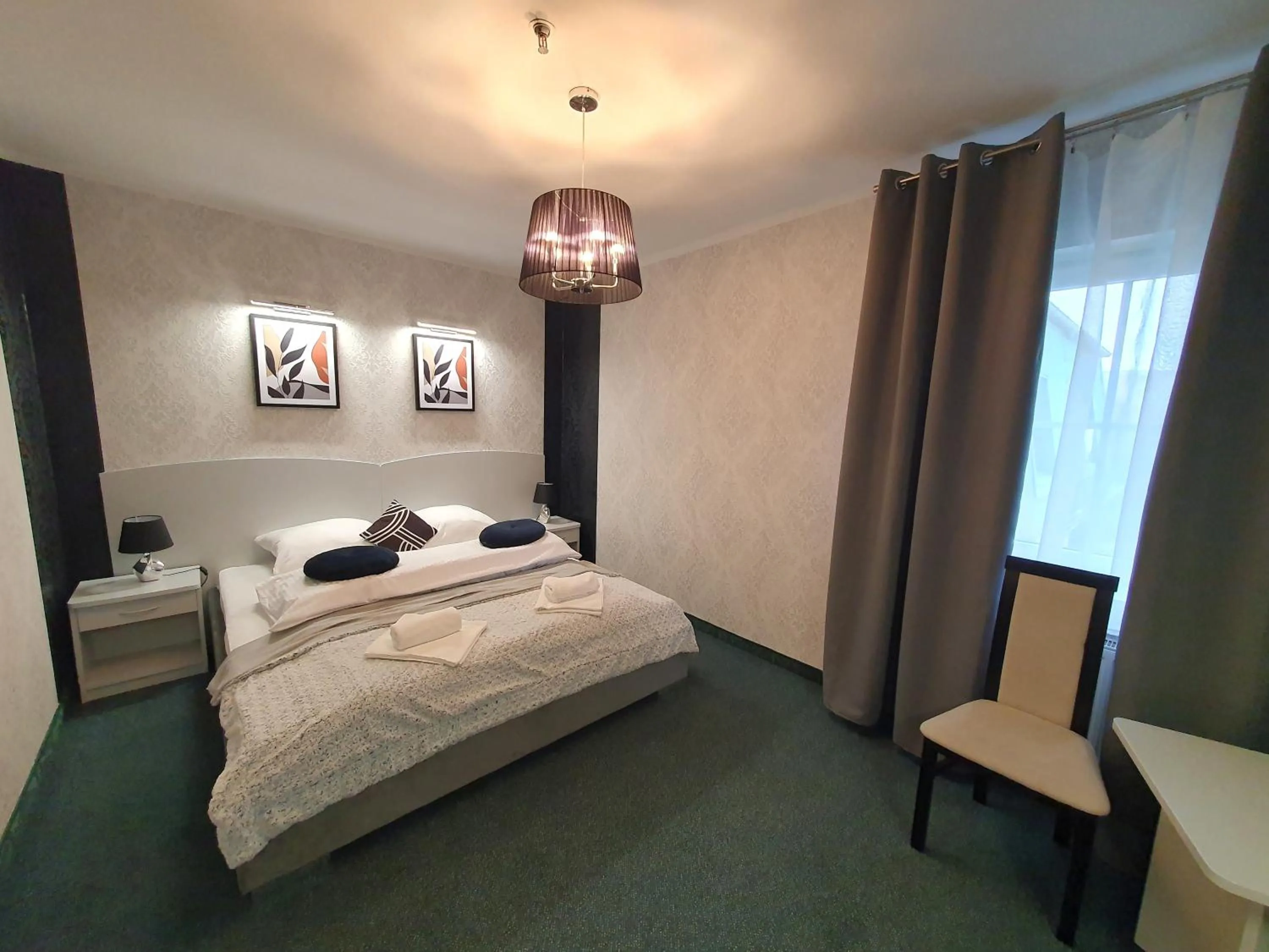 Bed in Hotel Zbyszko