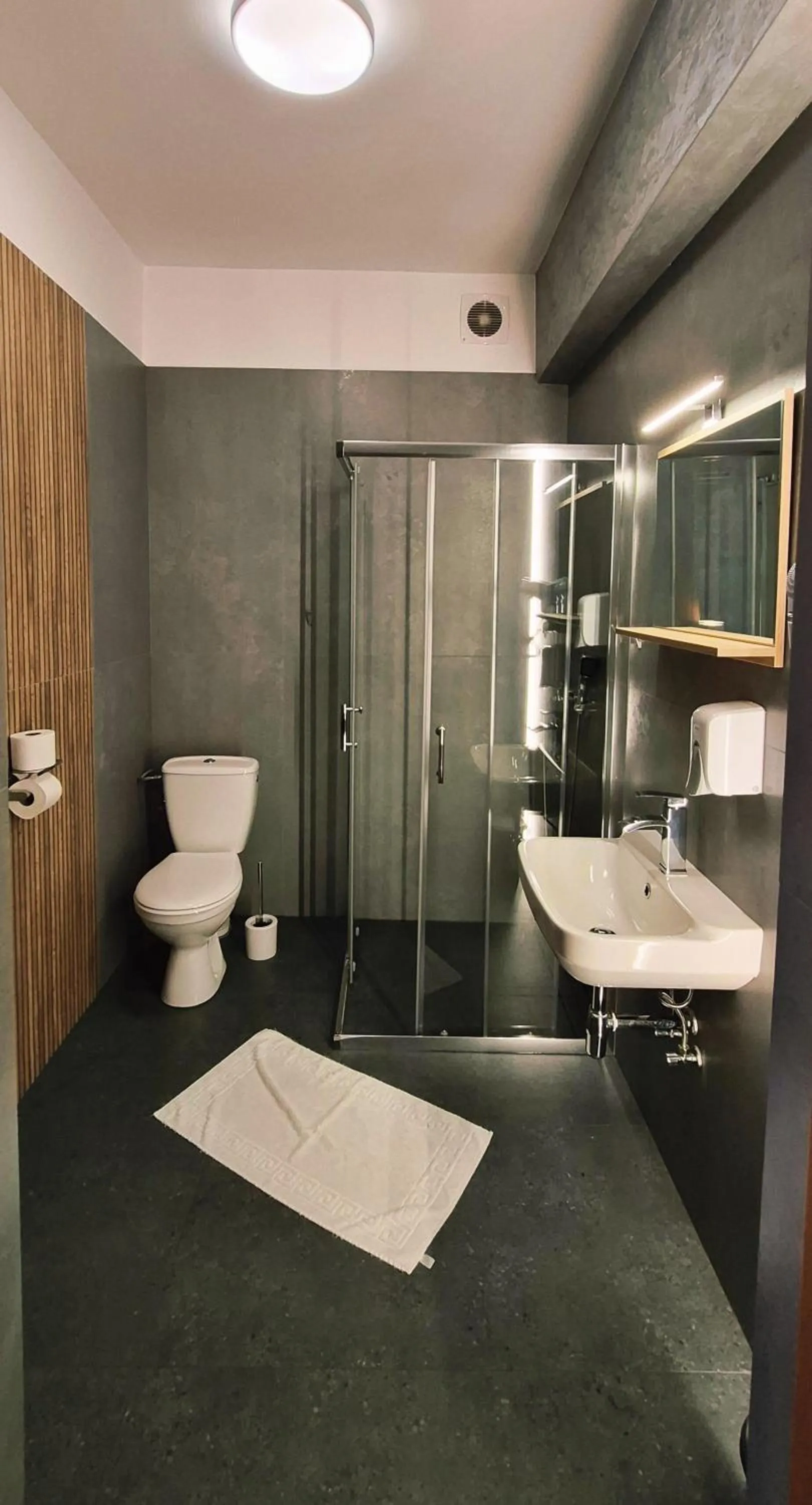 Bathroom in Hotel Rypsówka