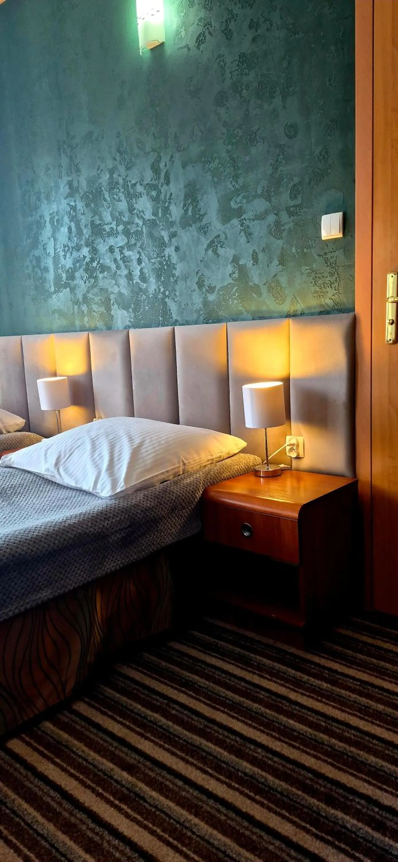 Bed in Hotel Rypsówka