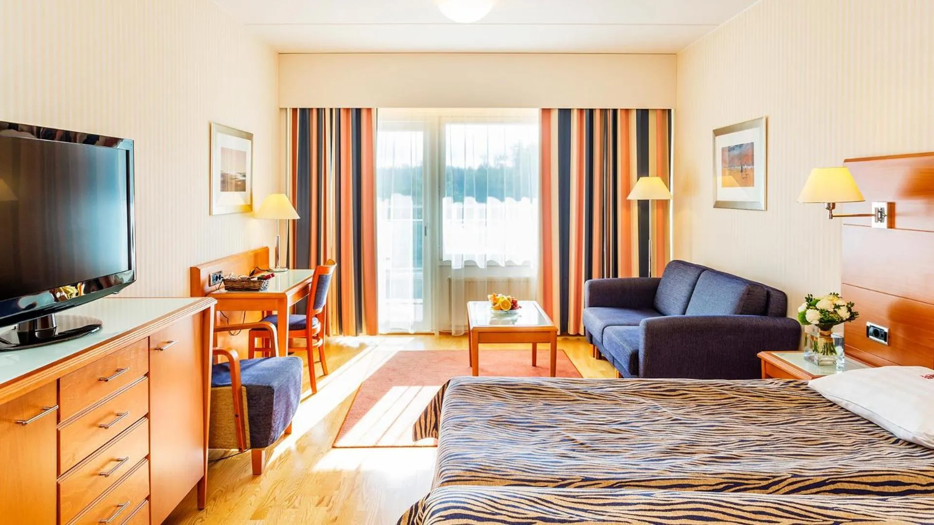 TV and multimedia, Bed in Ruissalo Spa Hotel