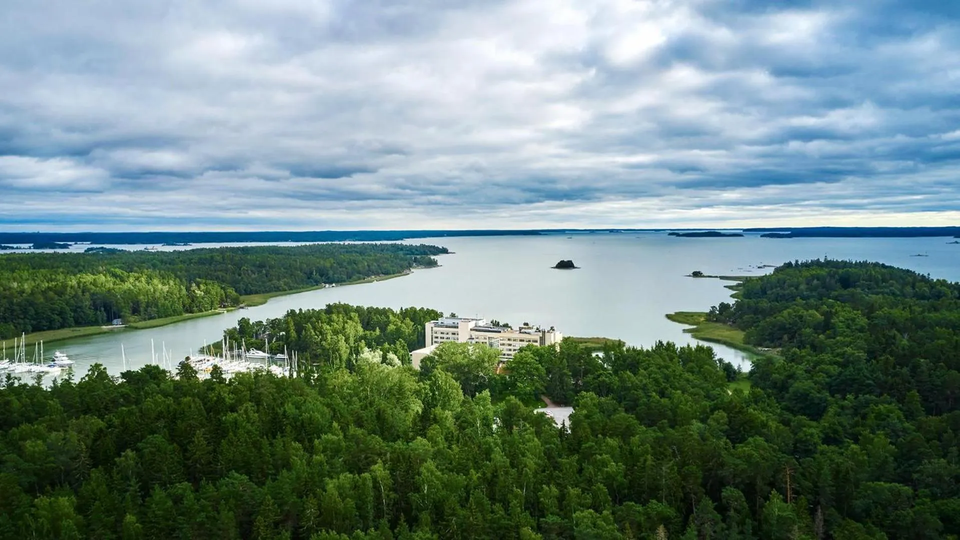 Bird's eye view in Ruissalo Spa Hotel