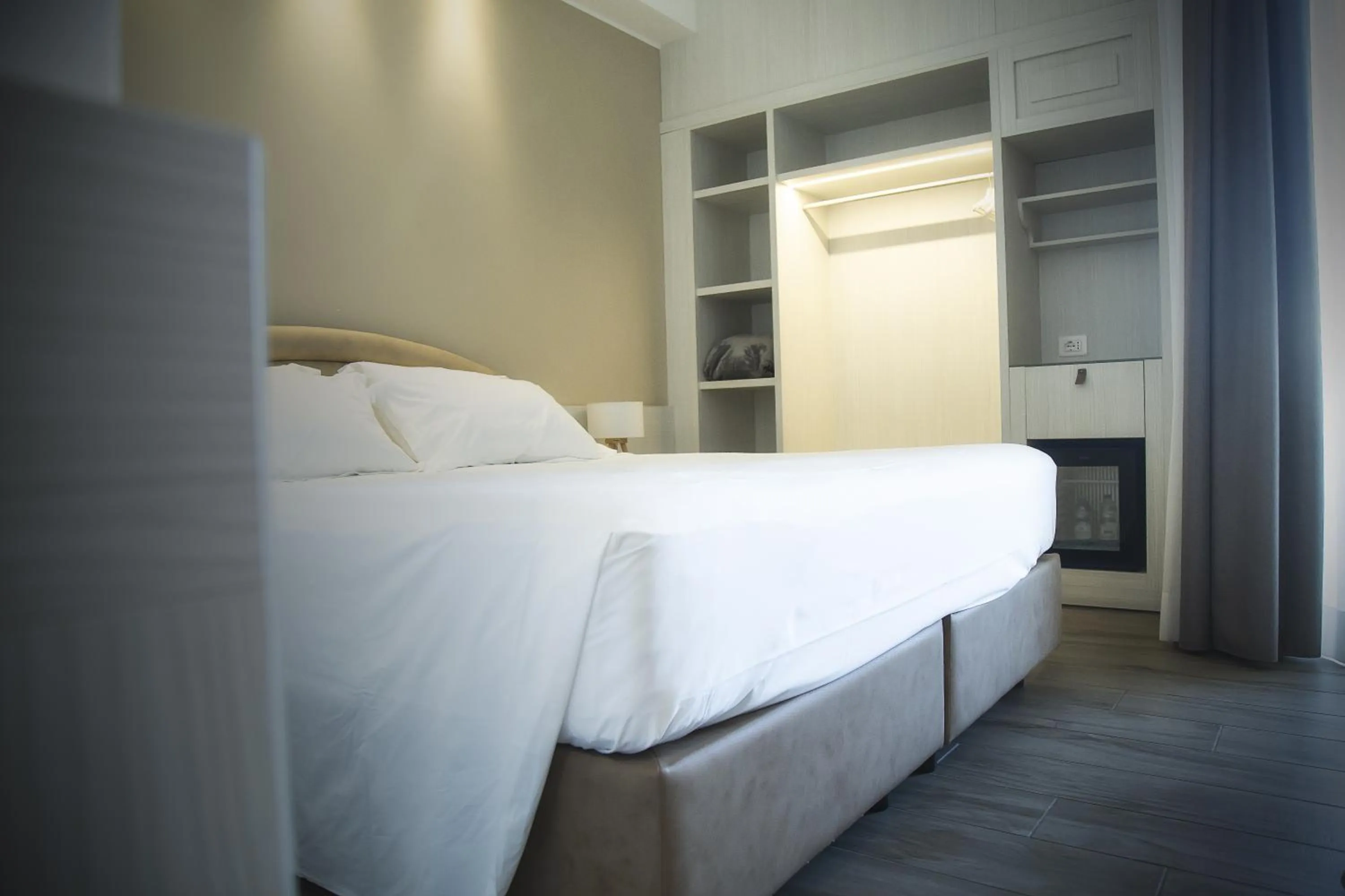 Bed in Hotel Adriatico