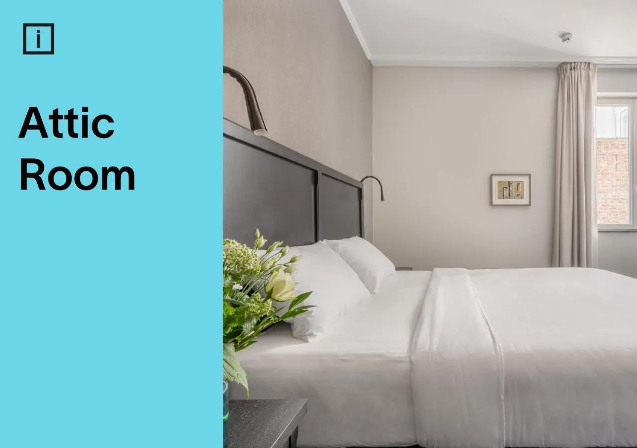 Bedroom, Bed in Numa Brussels Lief