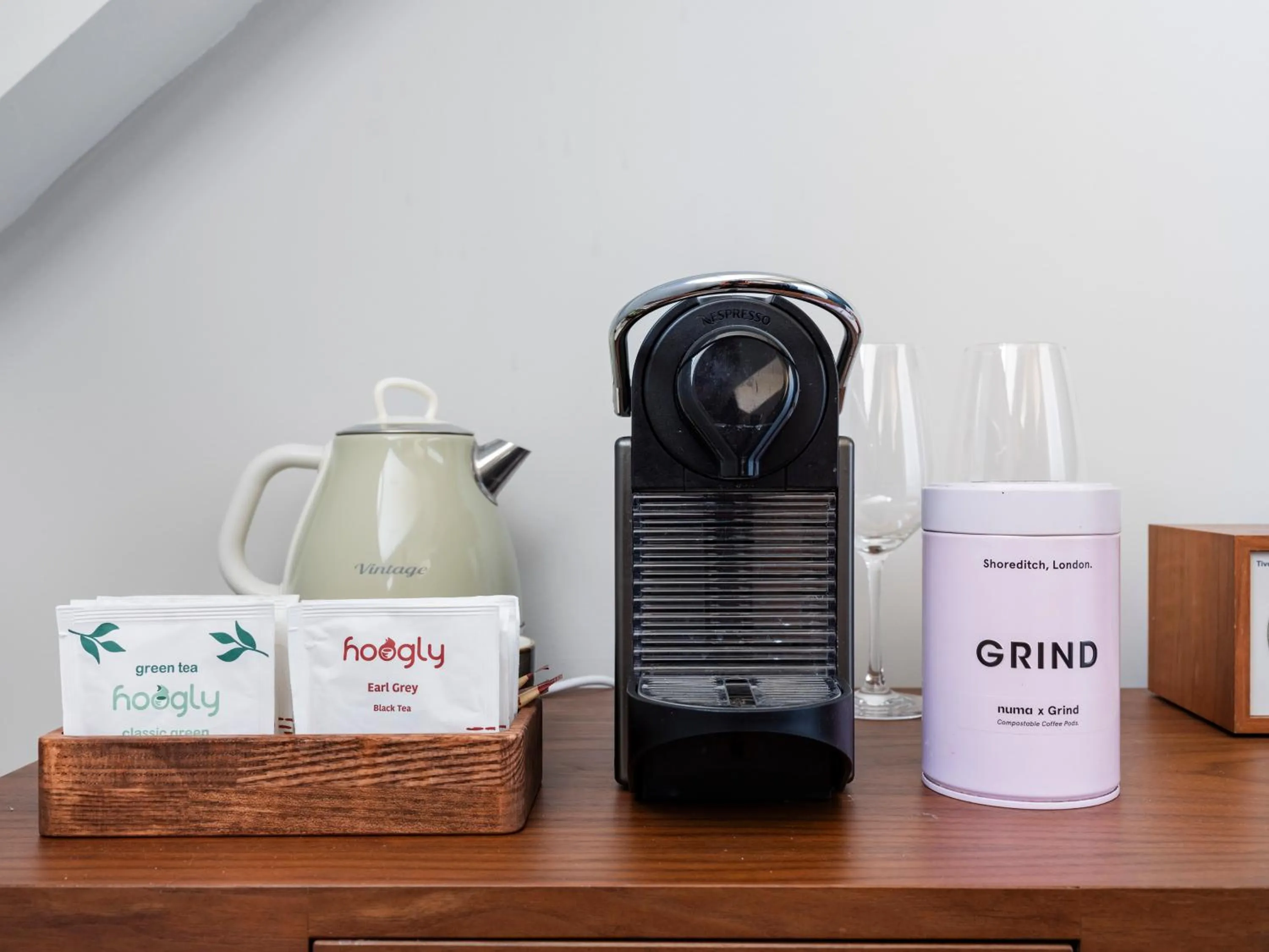 Coffee/tea facilities in Numa Brussels Lief