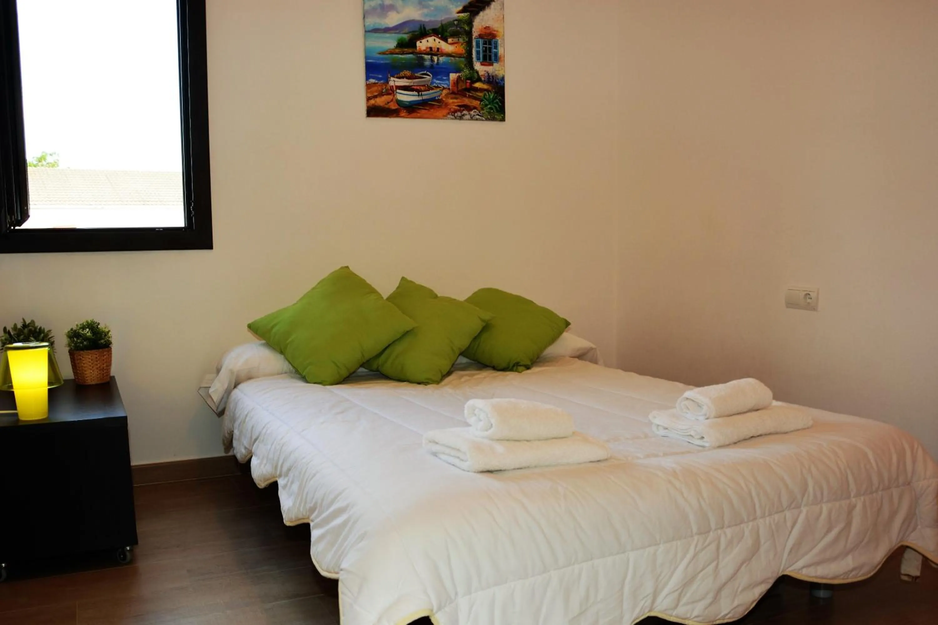 Bed in Villa Sitges La Calma 10 minutes drive Sitges 2 minutes walk Garraf Park AC