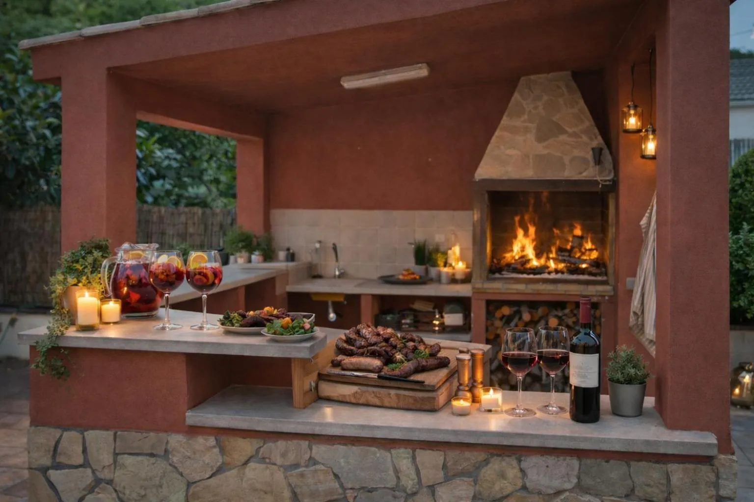 Villa Sitges La Calma 10 minutes drive Sitges 2 minutes walk Garraf Park AC