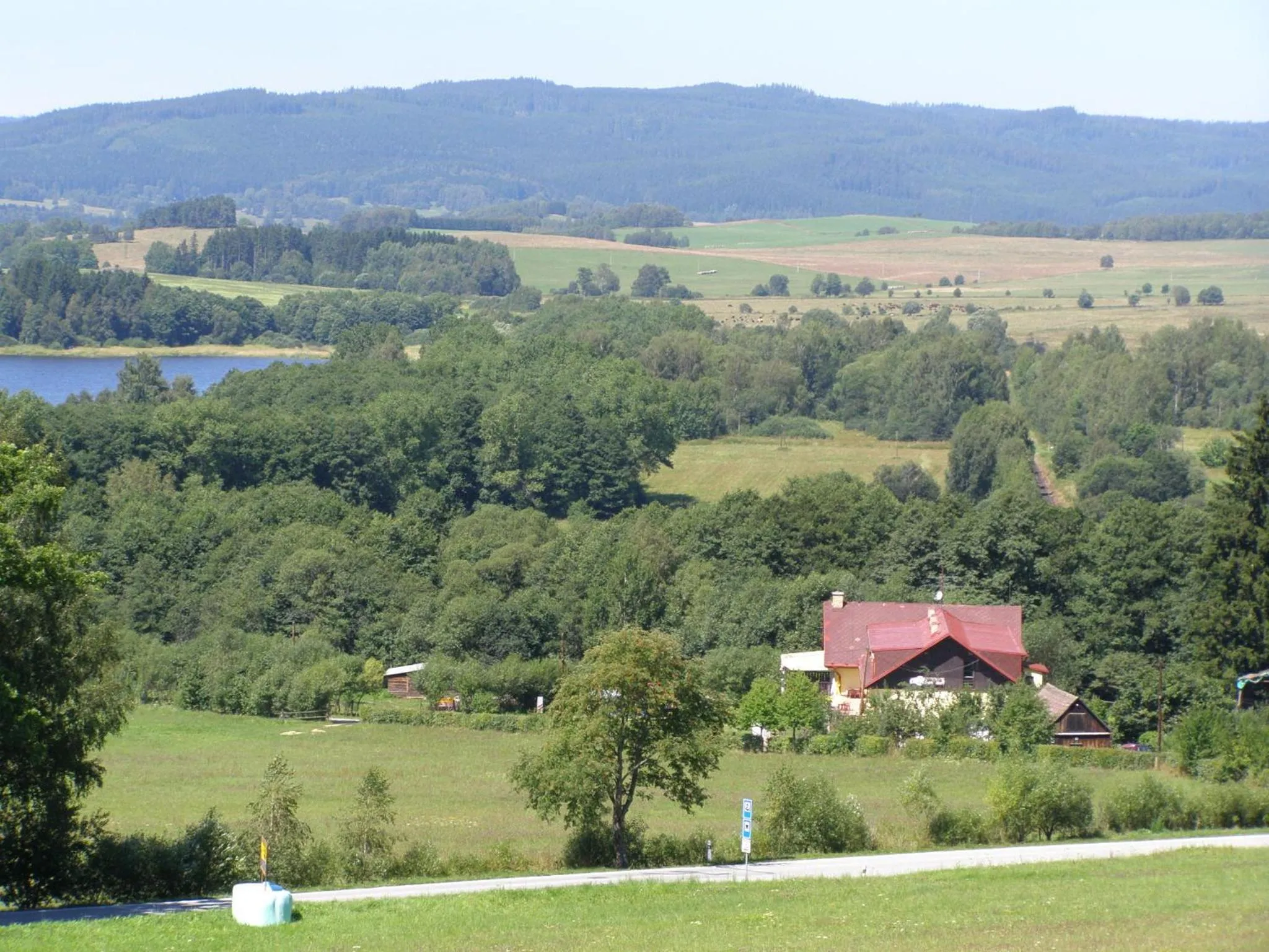 Area and facilities in Penzion u Kukačků