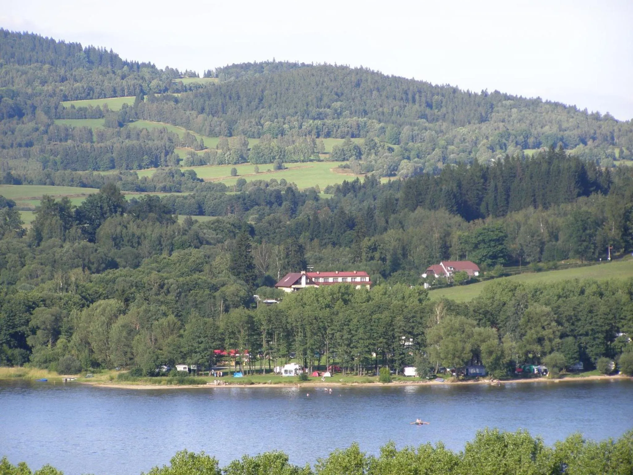 Area and facilities in Penzion u Kukačků
