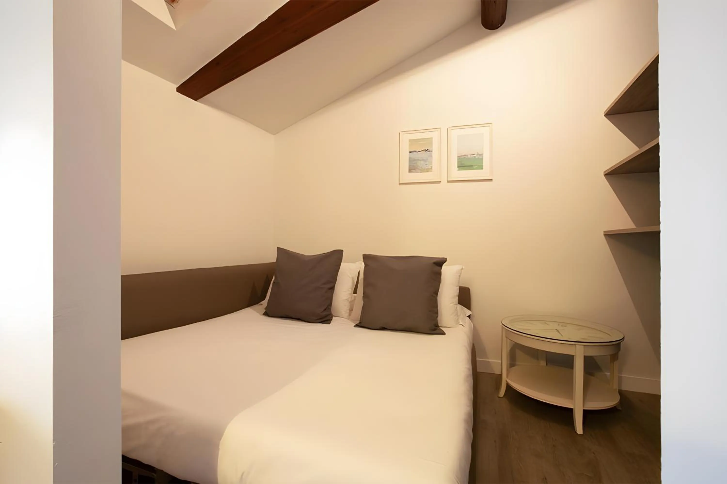 Bed in Hotel Orso Bruno