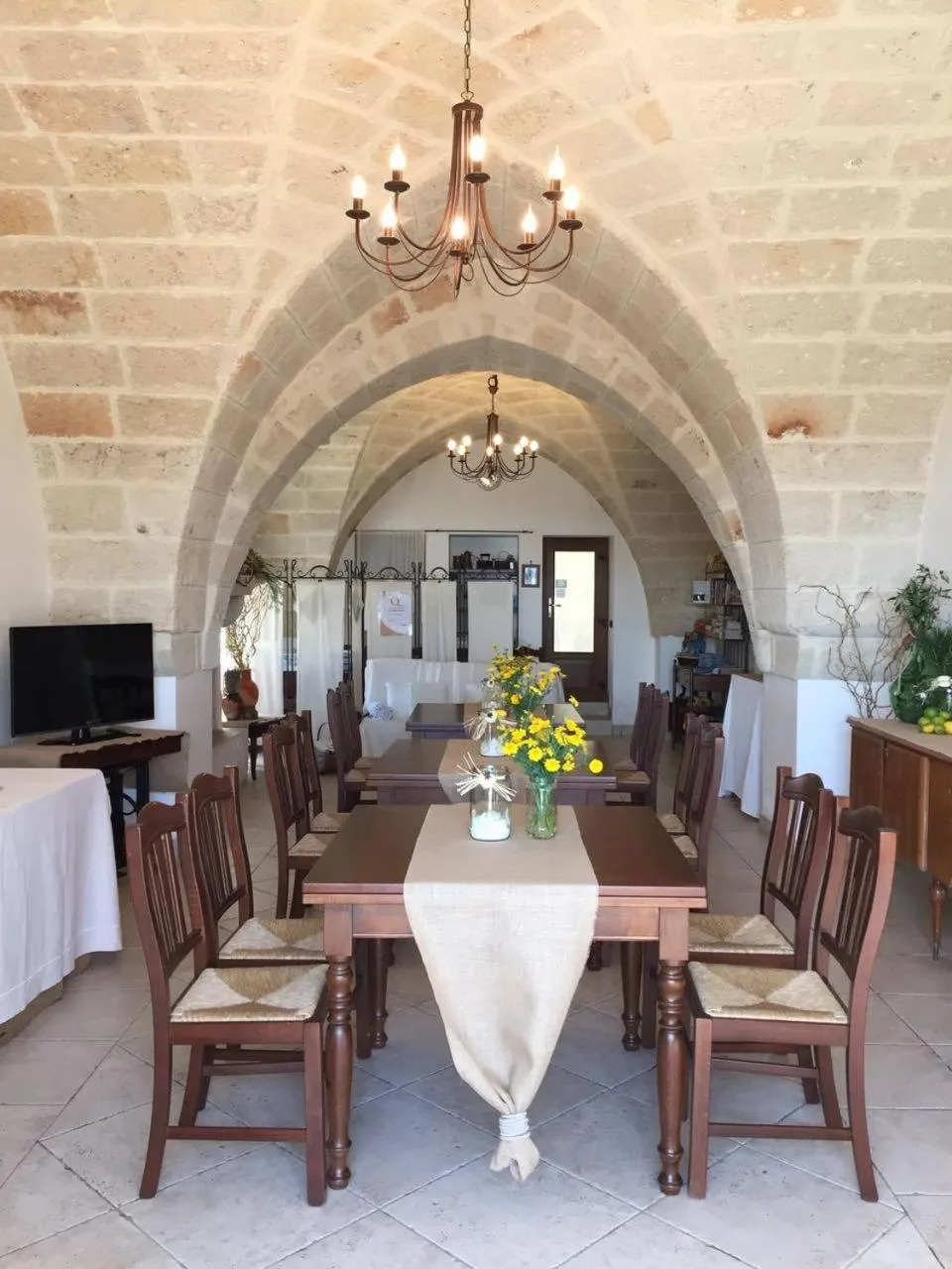 Living room in Masseria San Martino