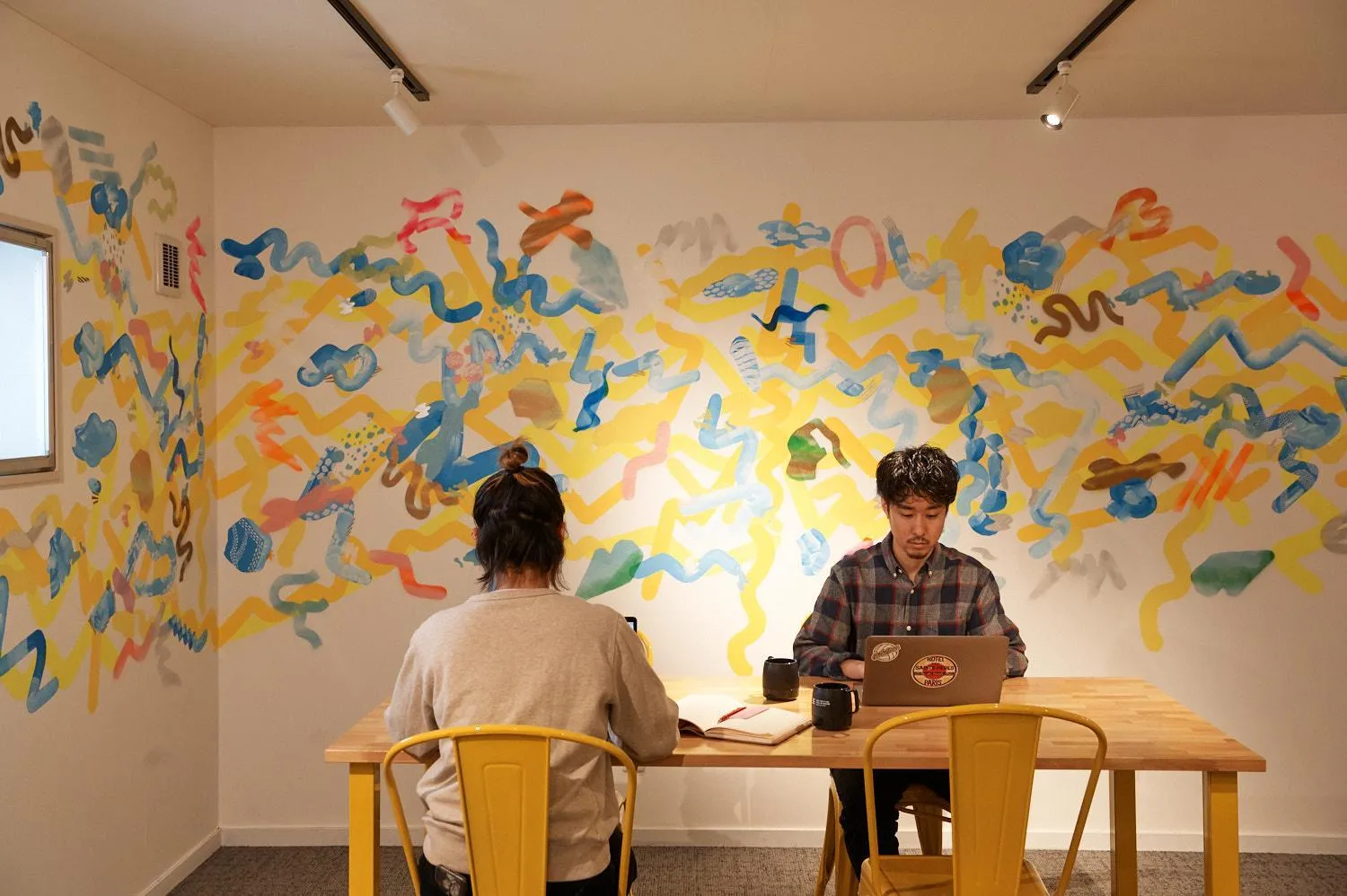 Communal lounge/ TV room in Emblem Flow Hakone