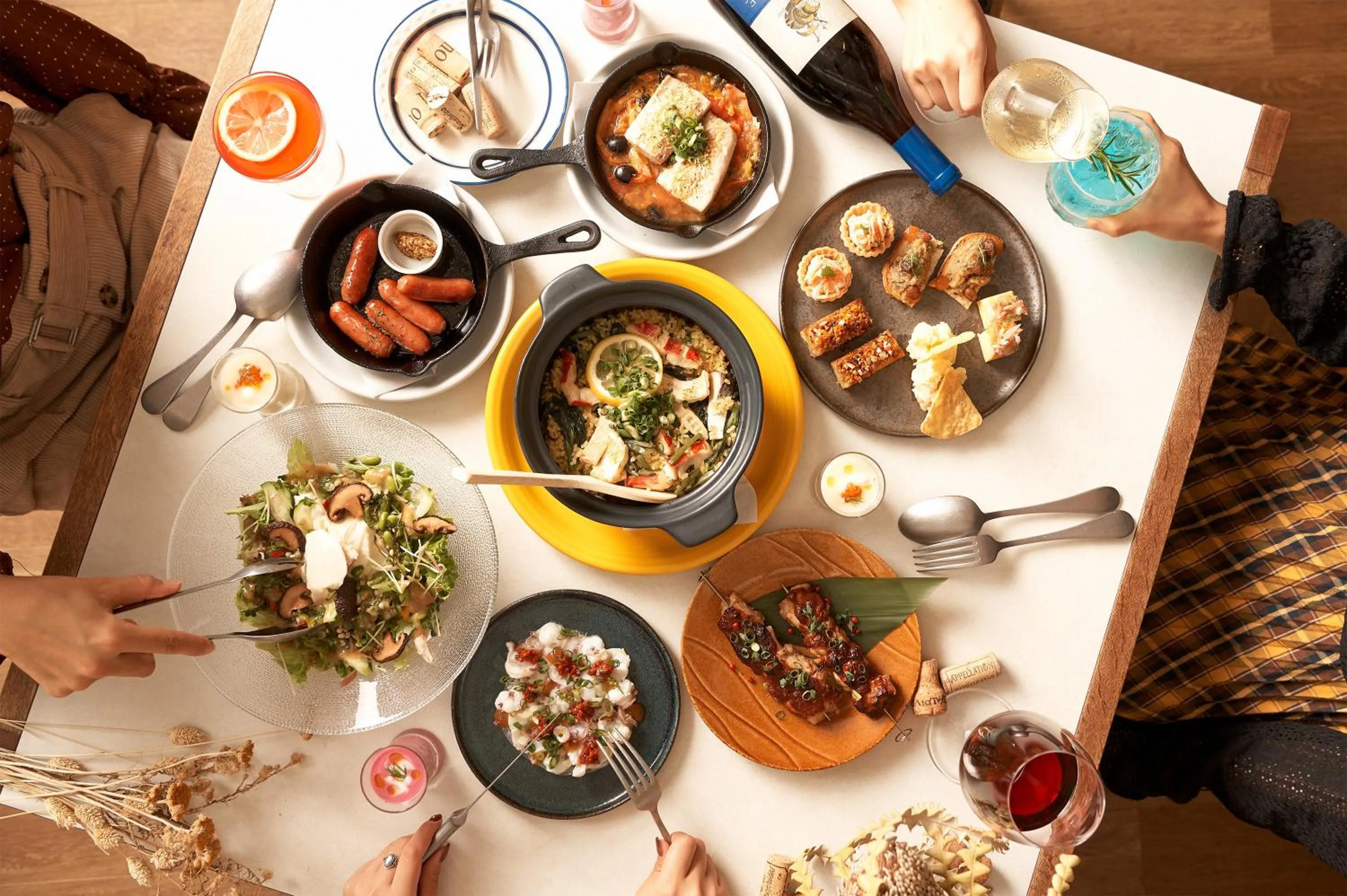 Dinner in Emblem Flow Hakone