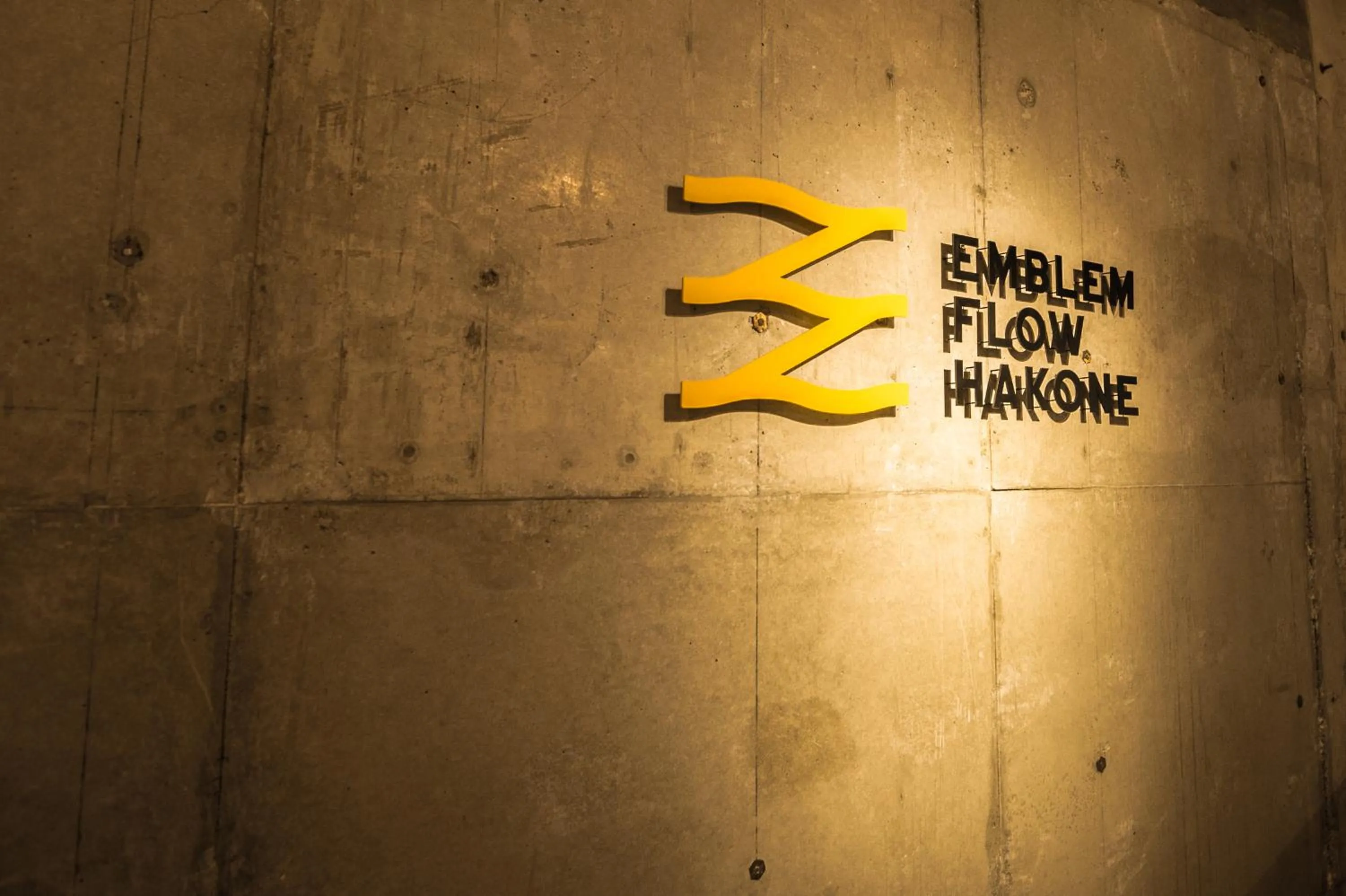 Property logo or sign in Emblem Flow Hakone