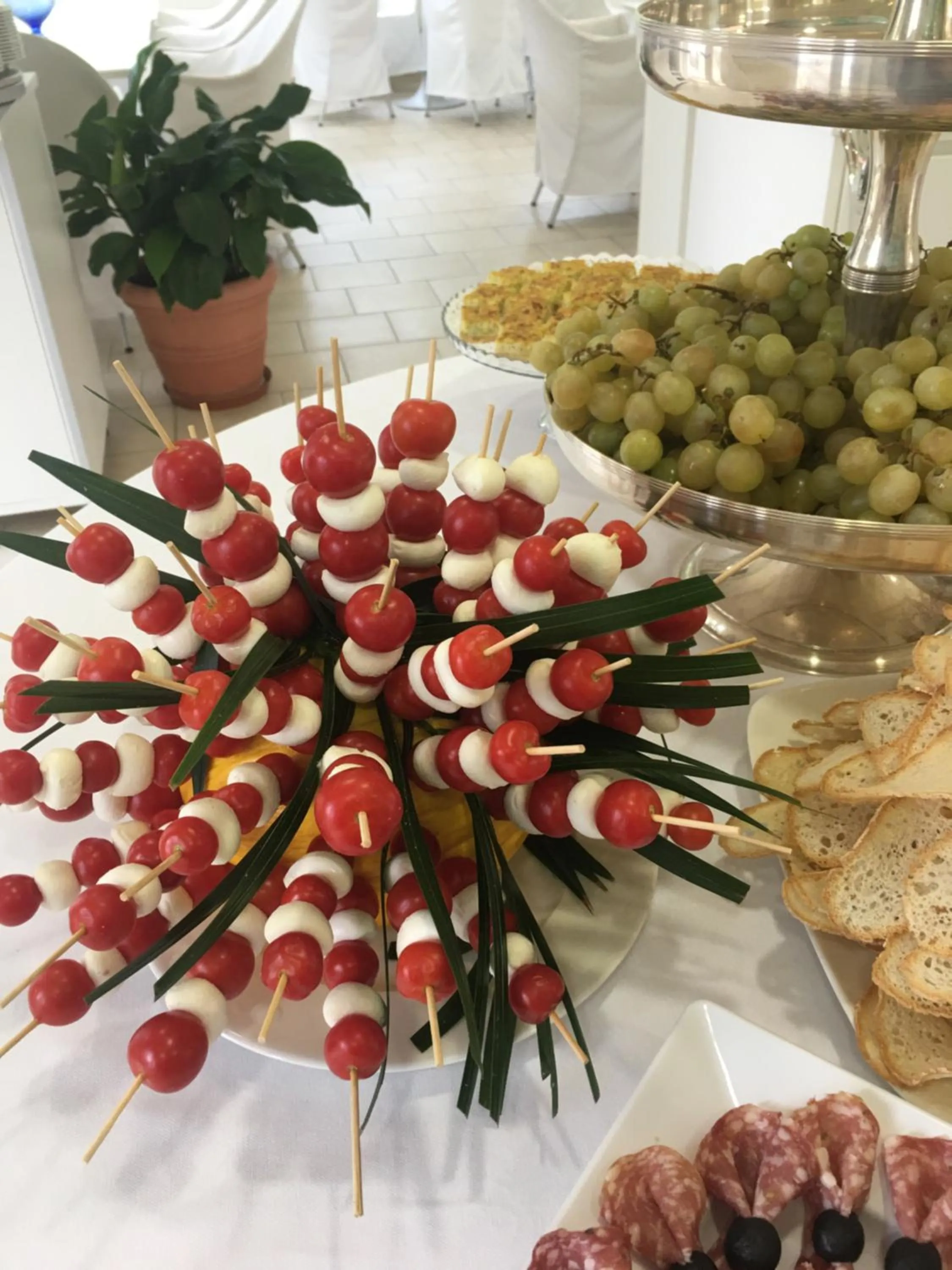 Buffet breakfast in Hotel Rosmarina