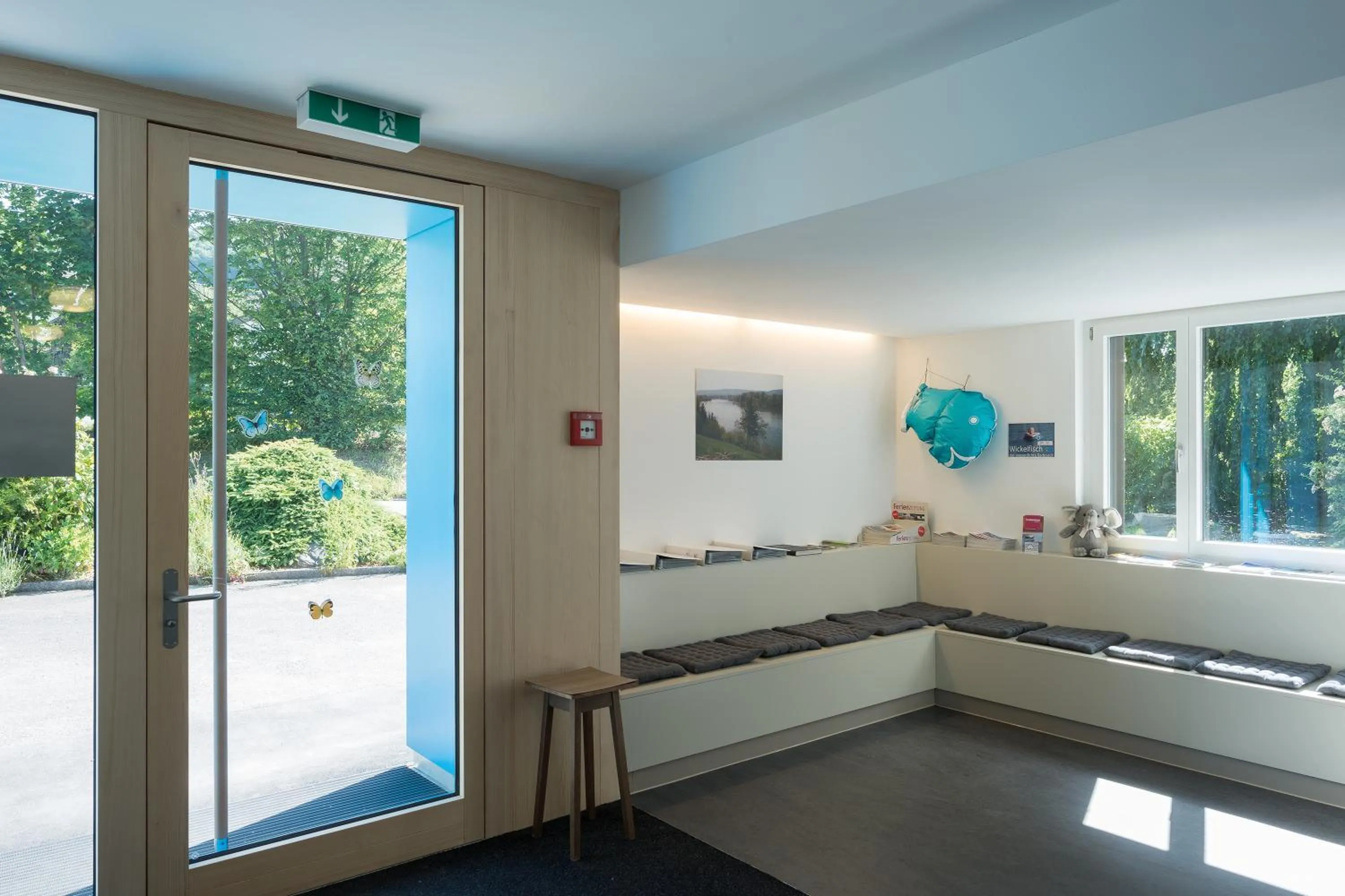 Lobby or reception in Stein am Rhein Youth Hostel