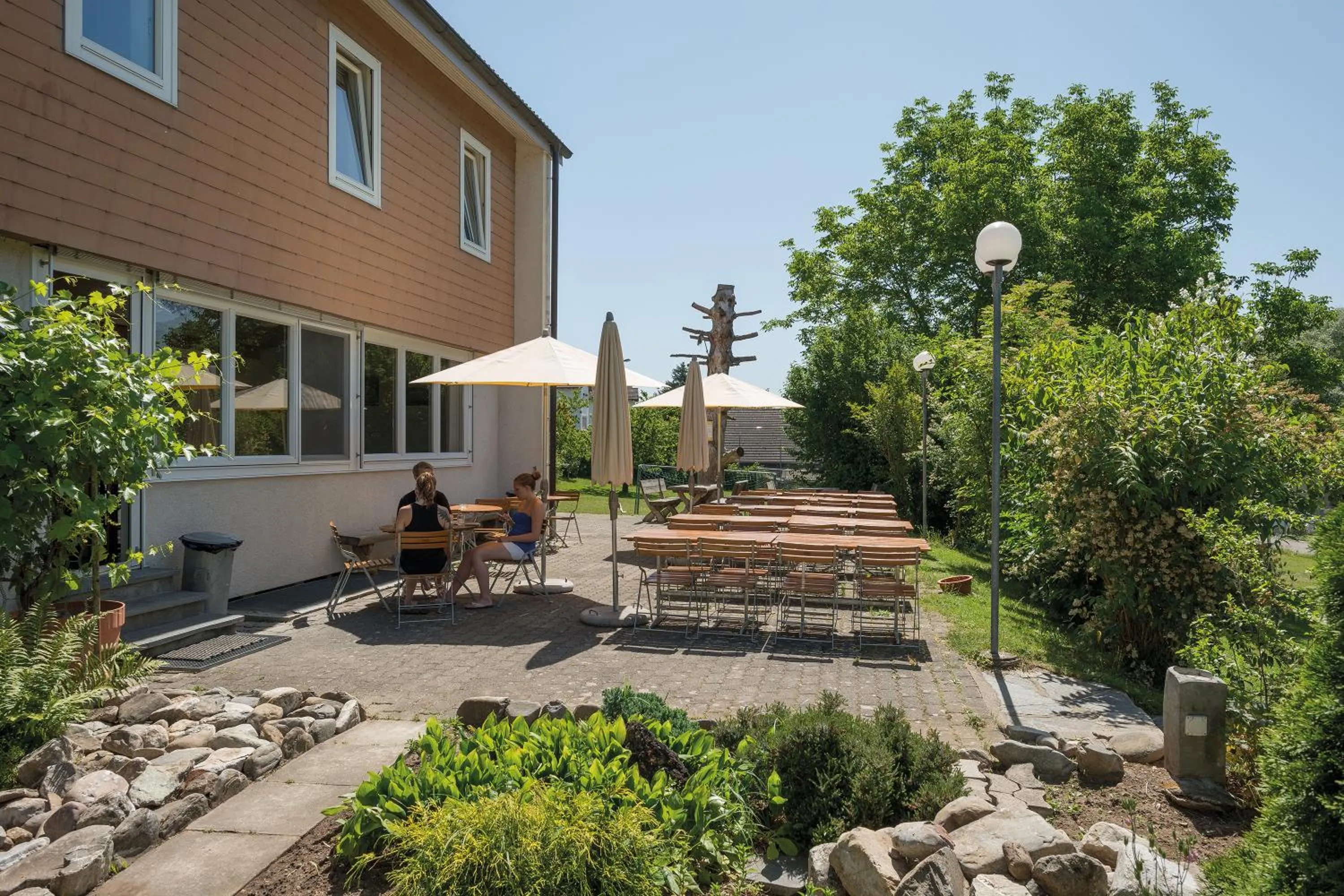Property building in Stein am Rhein Youth Hostel