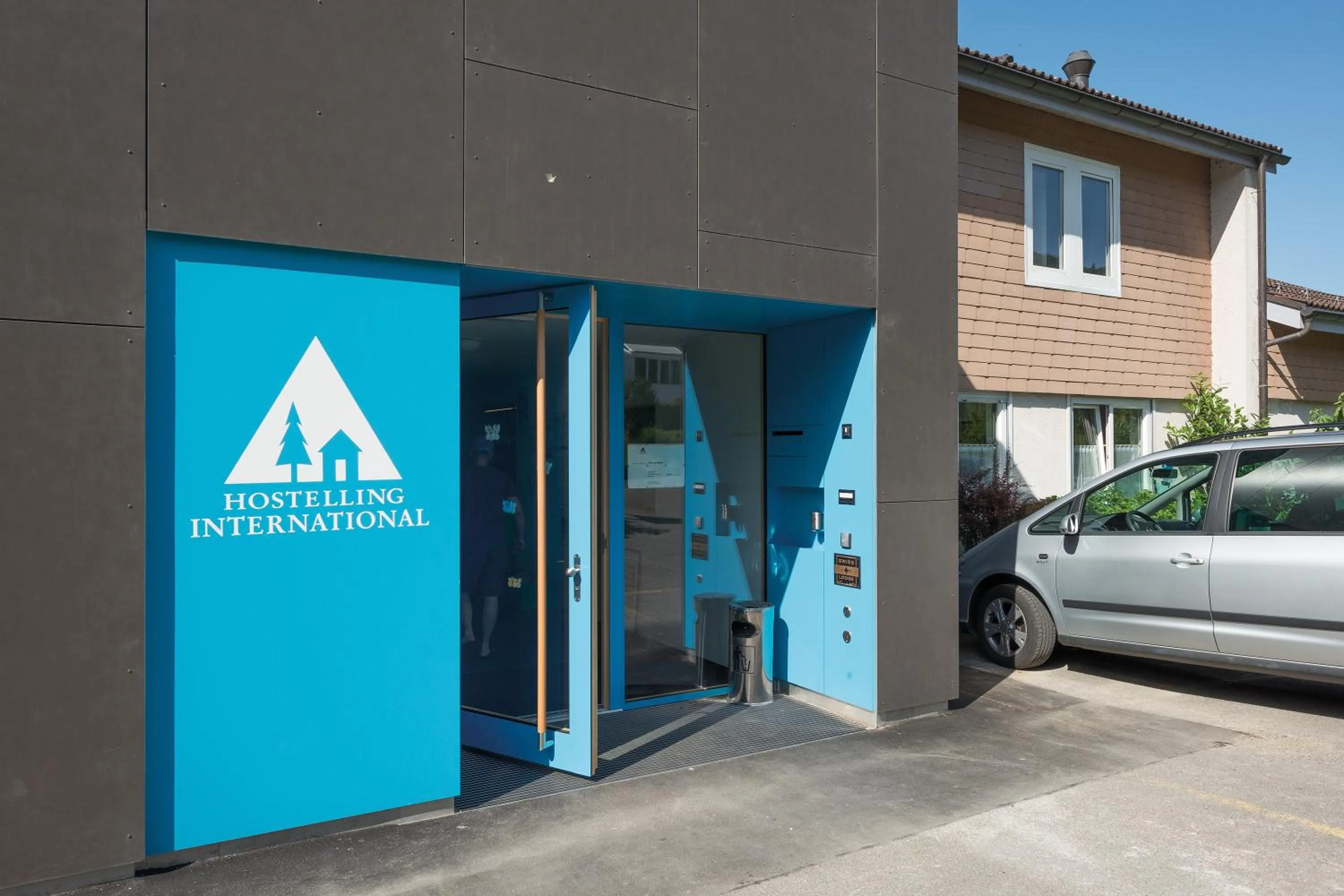 Facade/entrance in Stein am Rhein Youth Hostel