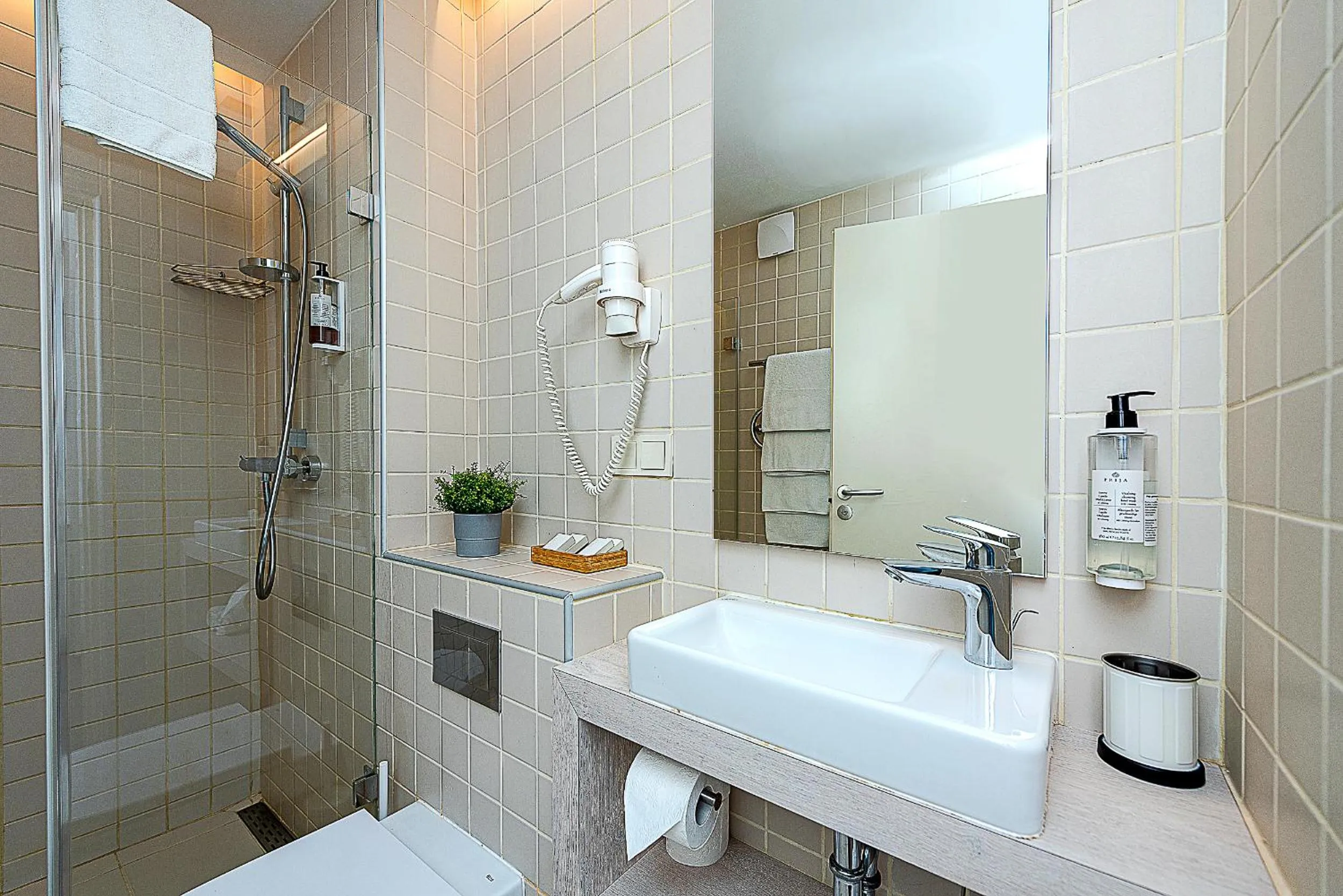 Bathroom in Nykščio Namai & SPA