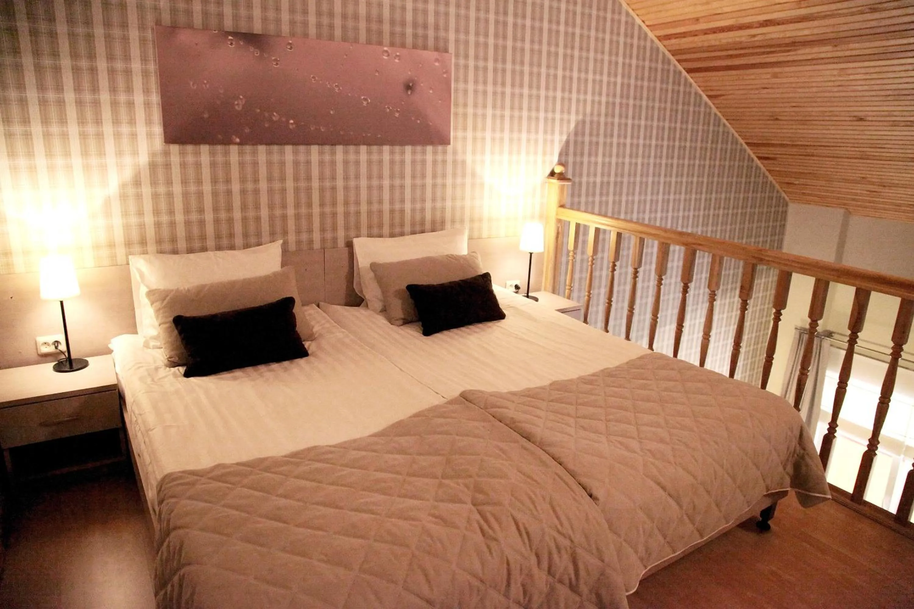 Bed in Nykščio Namai & SPA