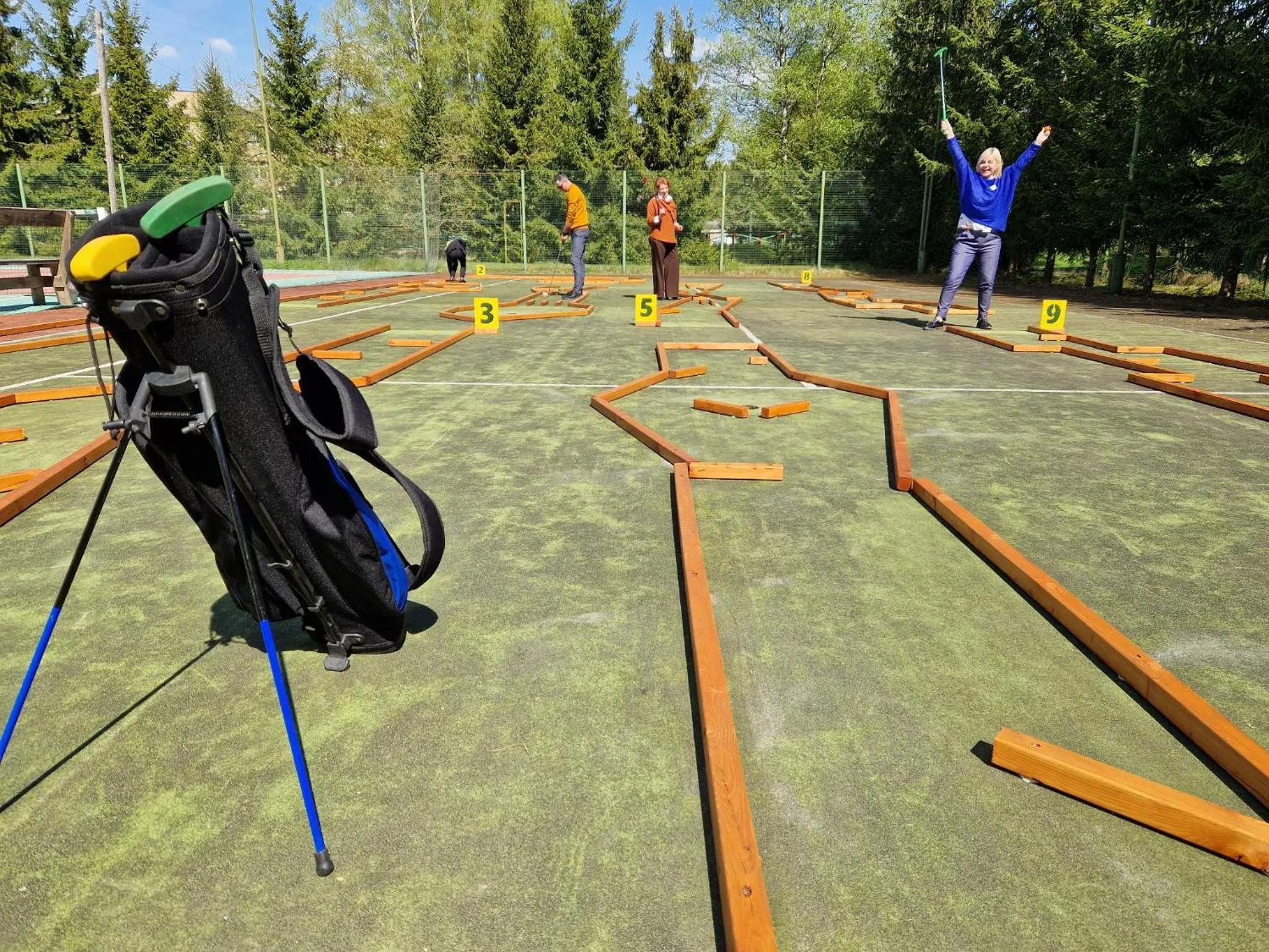 Minigolf in Nykščio Namai & SPA