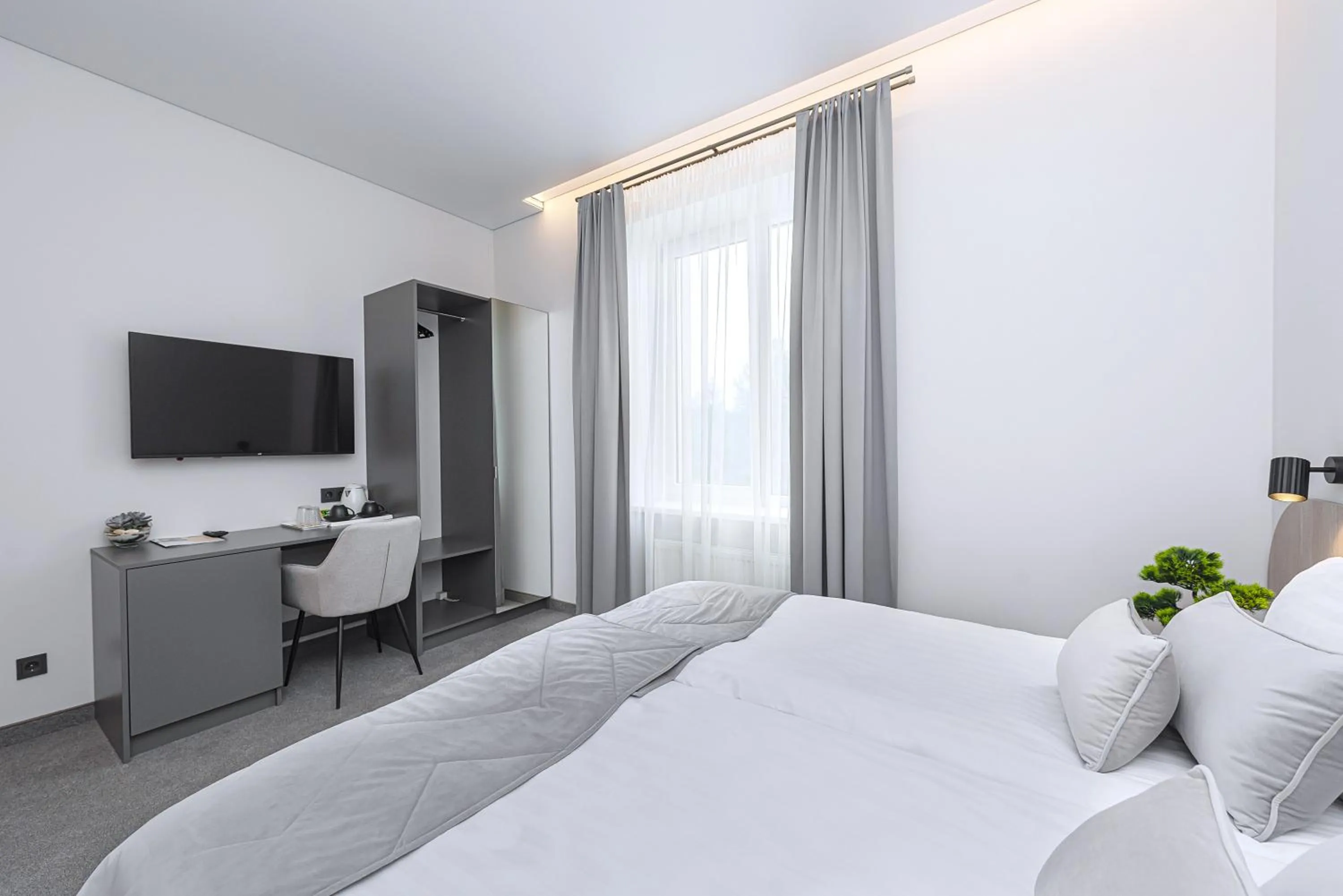 Photo of the whole room, Bed in Nykščio Namai & SPA