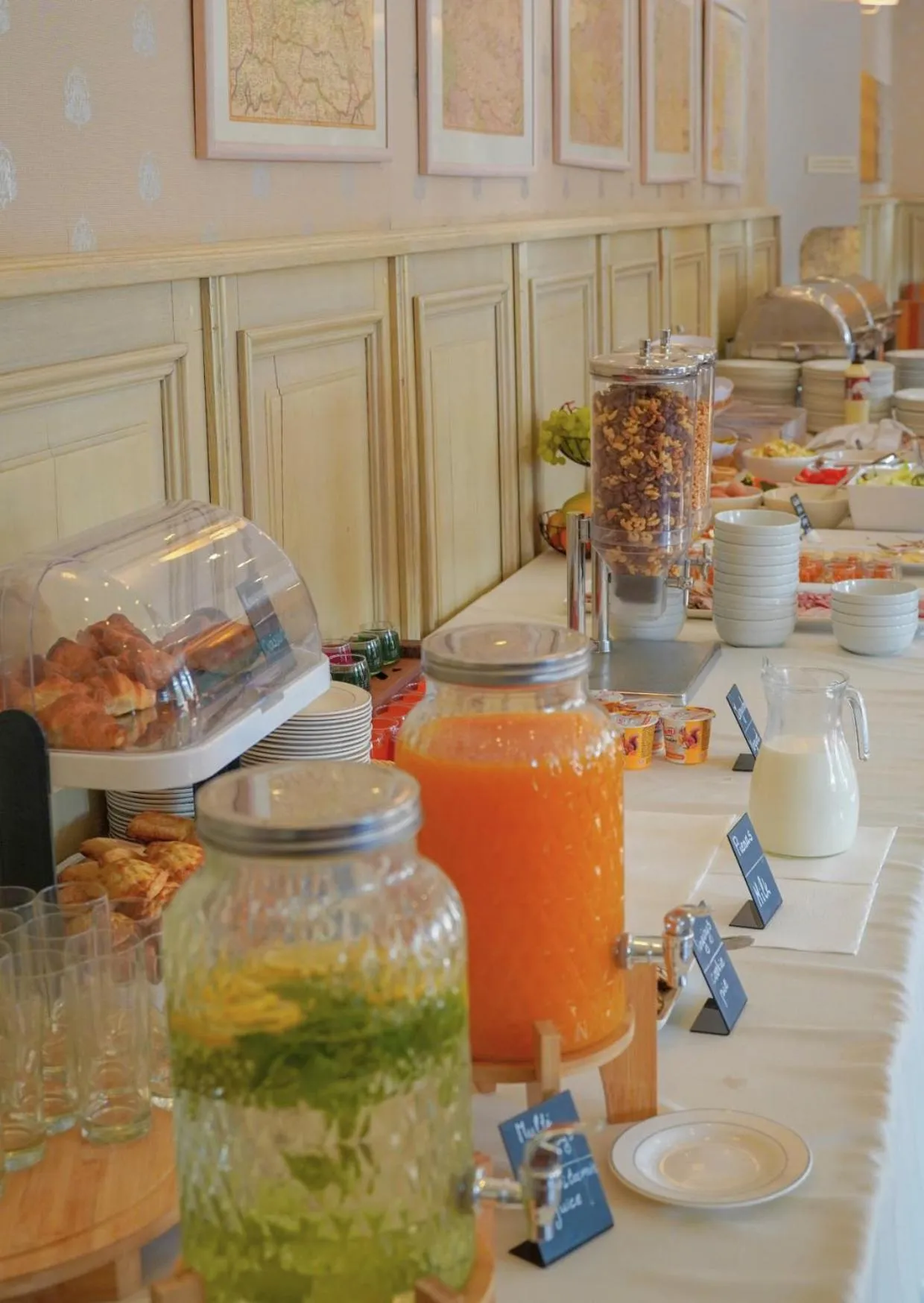 Buffet breakfast in Nykščio Namai & SPA